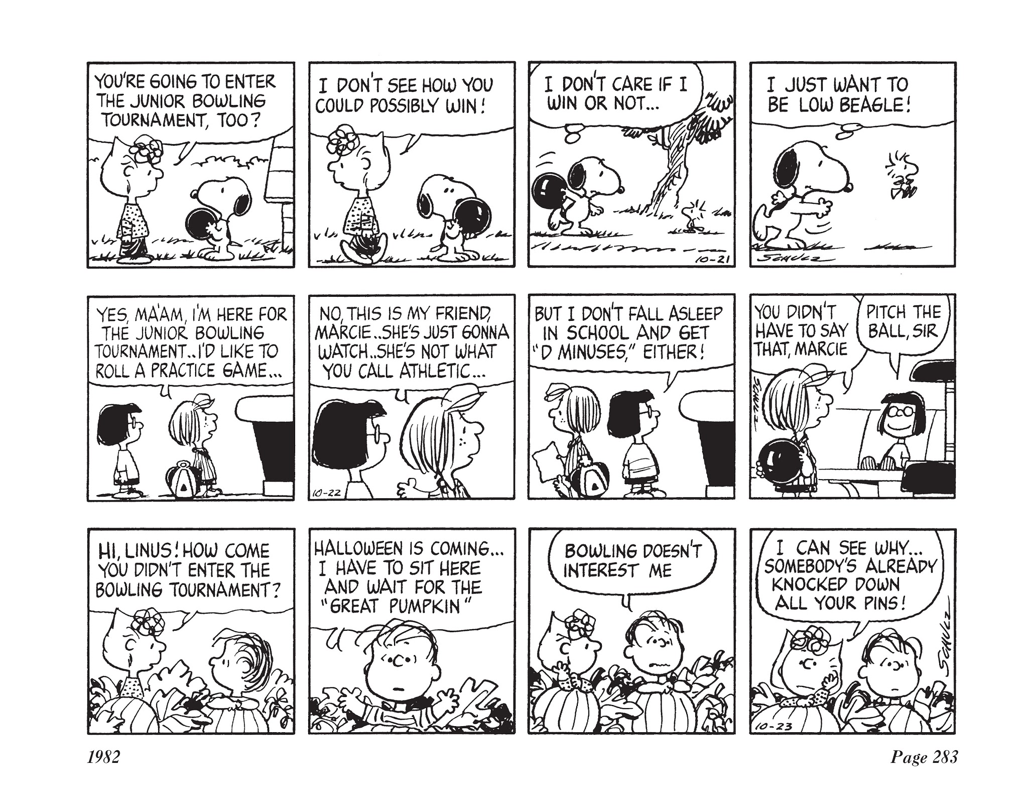 Read online The Complete Peanuts comic -  Issue # TPB 16 - 301