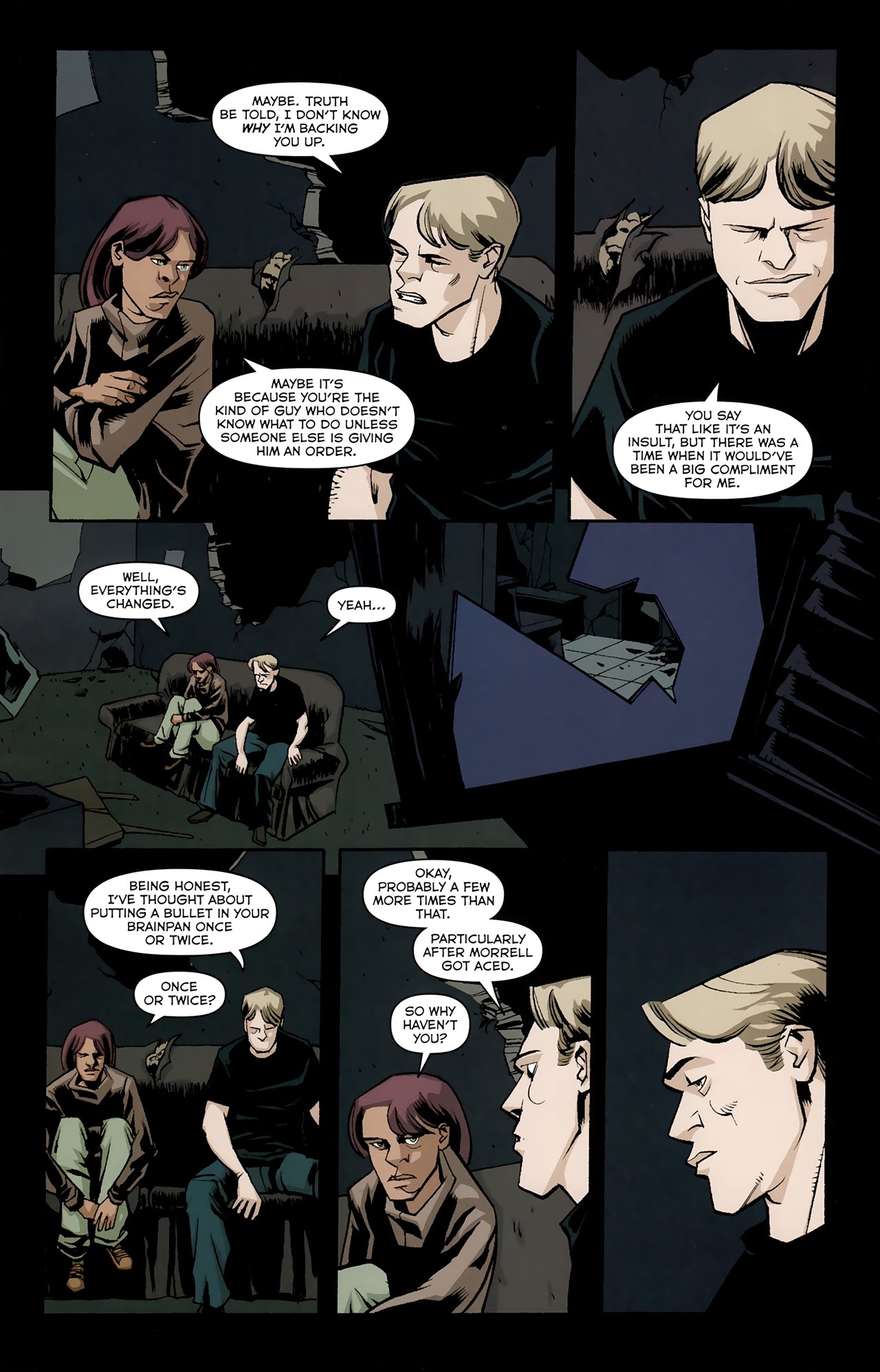Read online Resurrection (2009) comic -  Issue #13 - 17