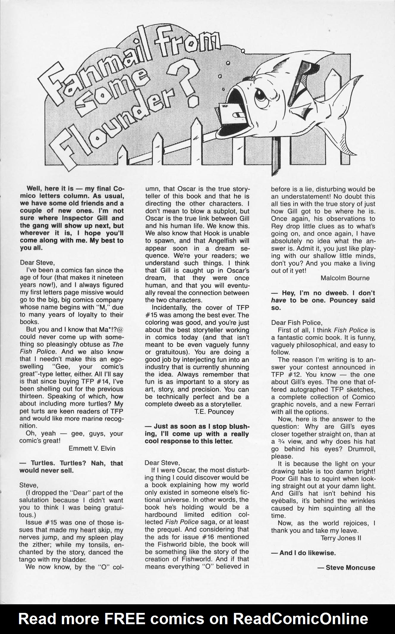 Read online The Fish Police comic -  Issue #17 - 34