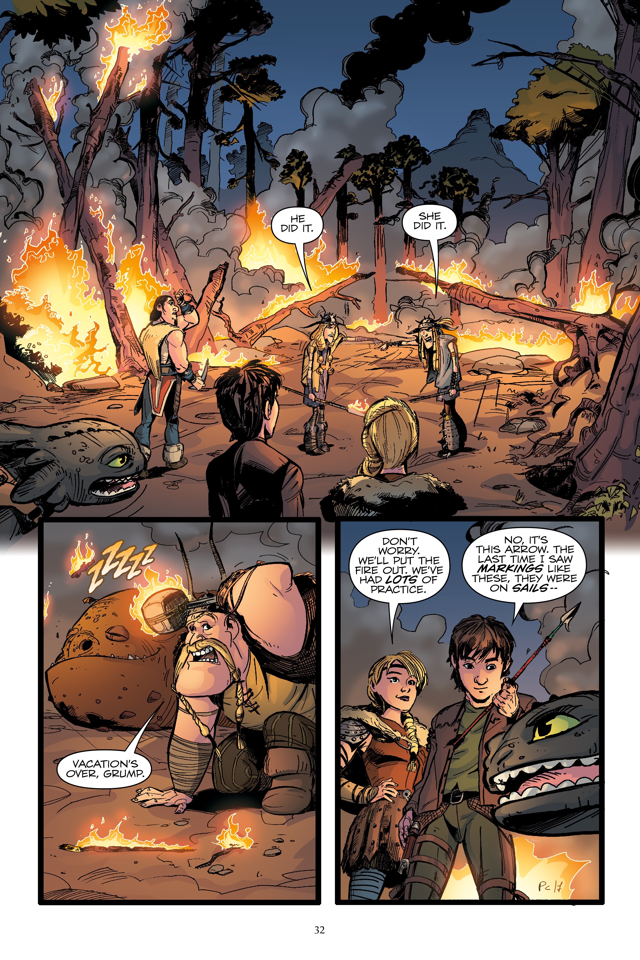 Read online How to Train Your Dragon: Dragonvine comic -  Issue # TPB - 32