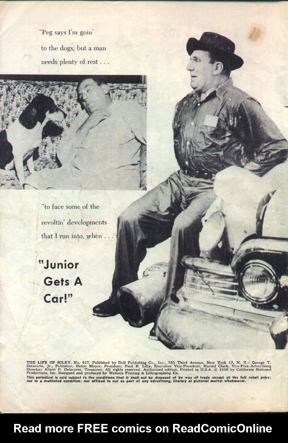 Read online Four Color Comics comic -  Issue #917 - 2