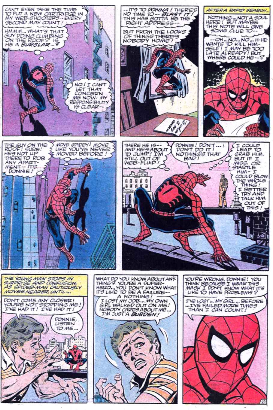 Read online The Spectacular Spider-Man (1976) comic -  Issue #102 - 22