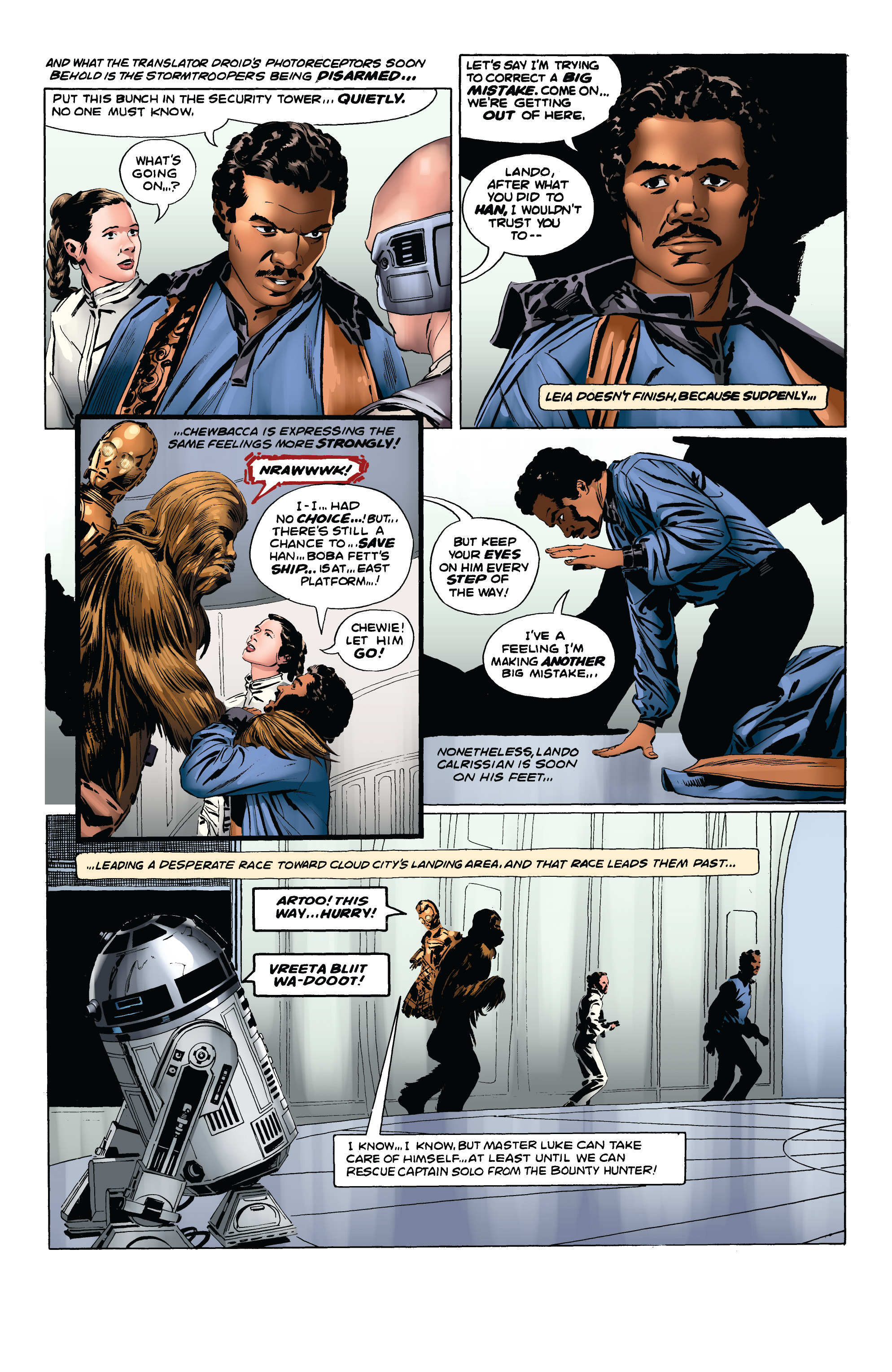 Read online Star Wars (1977) comic -  Issue # _TPB Episode V - The Empire Strikes Back - 116