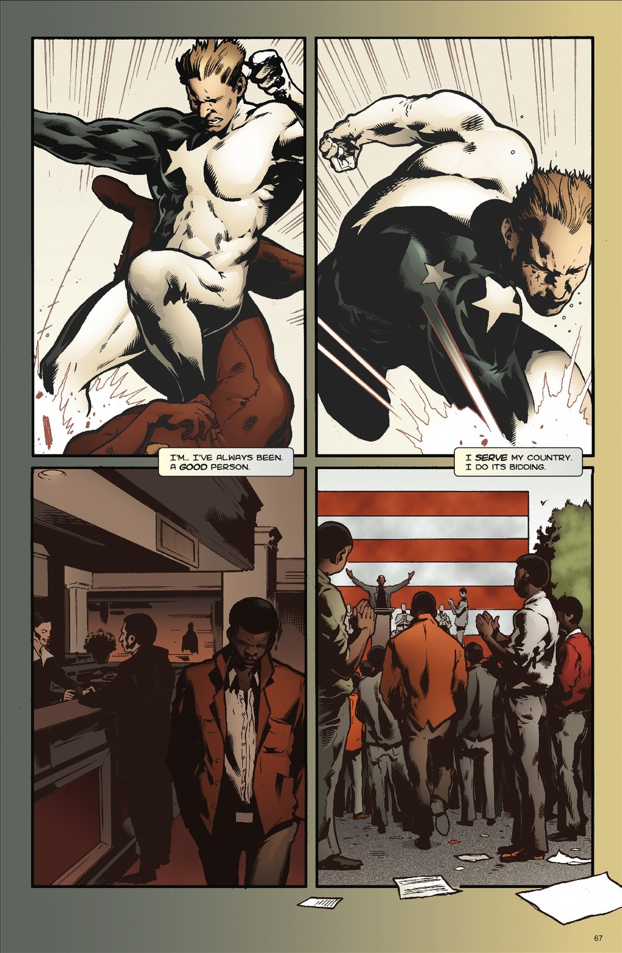 Read online CLA$$WAR comic -  Issue #3 - 4