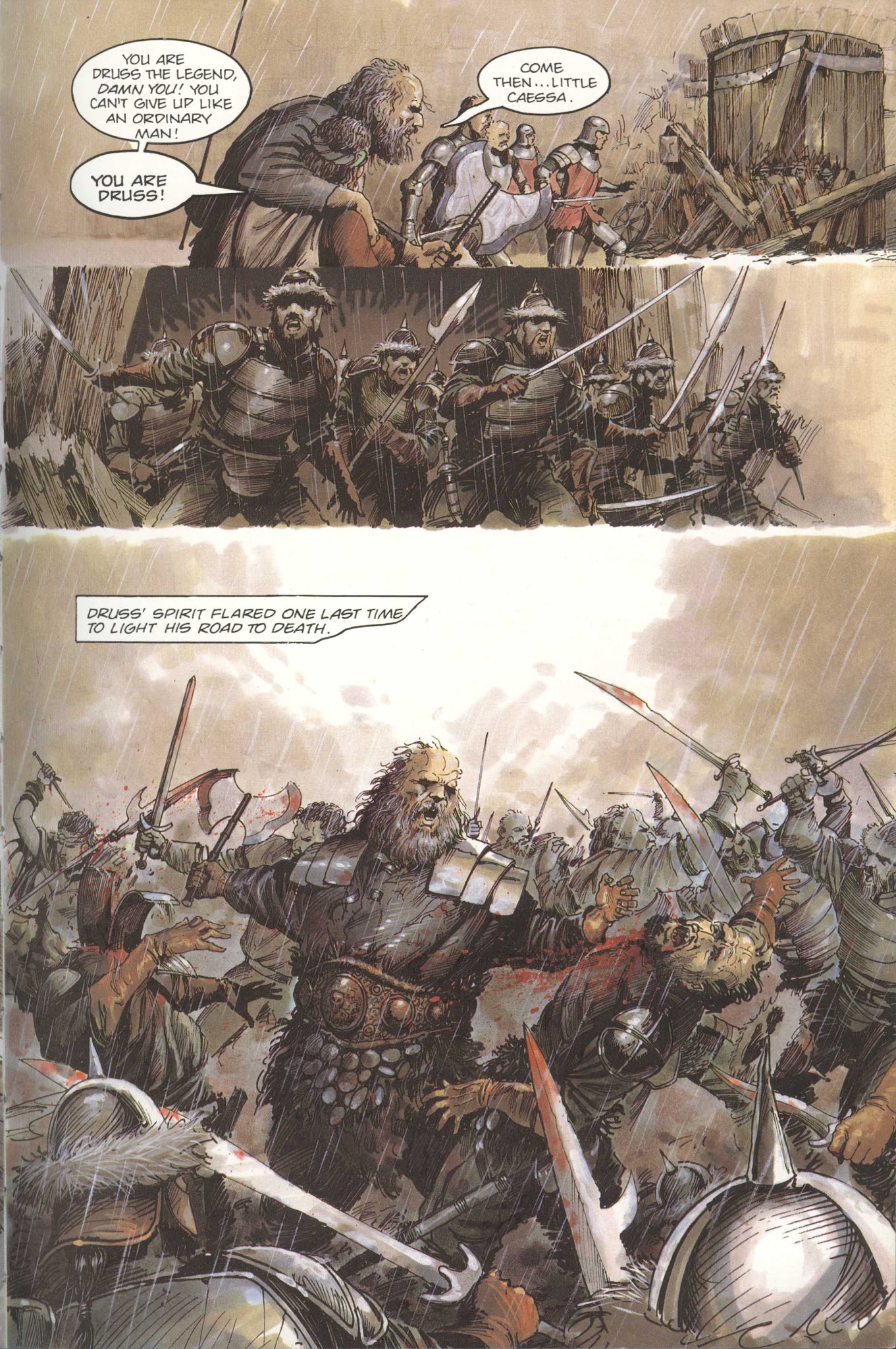 Read online David Gemmell's Legend: A Graphic Novel comic -  Issue # TPB - 82