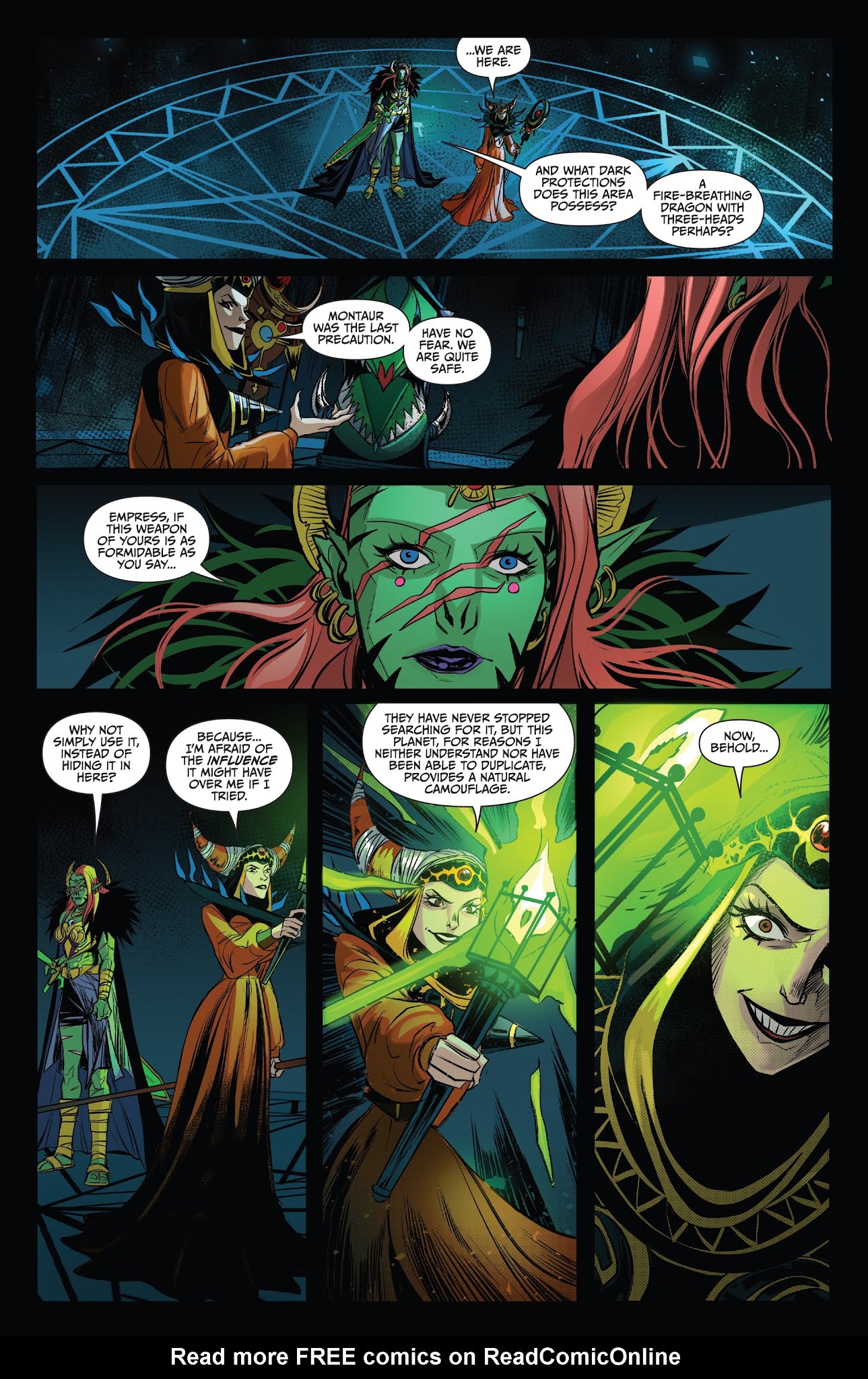 Read online Saban's Go Go Power Rangers comic -  Issue #15 - 23