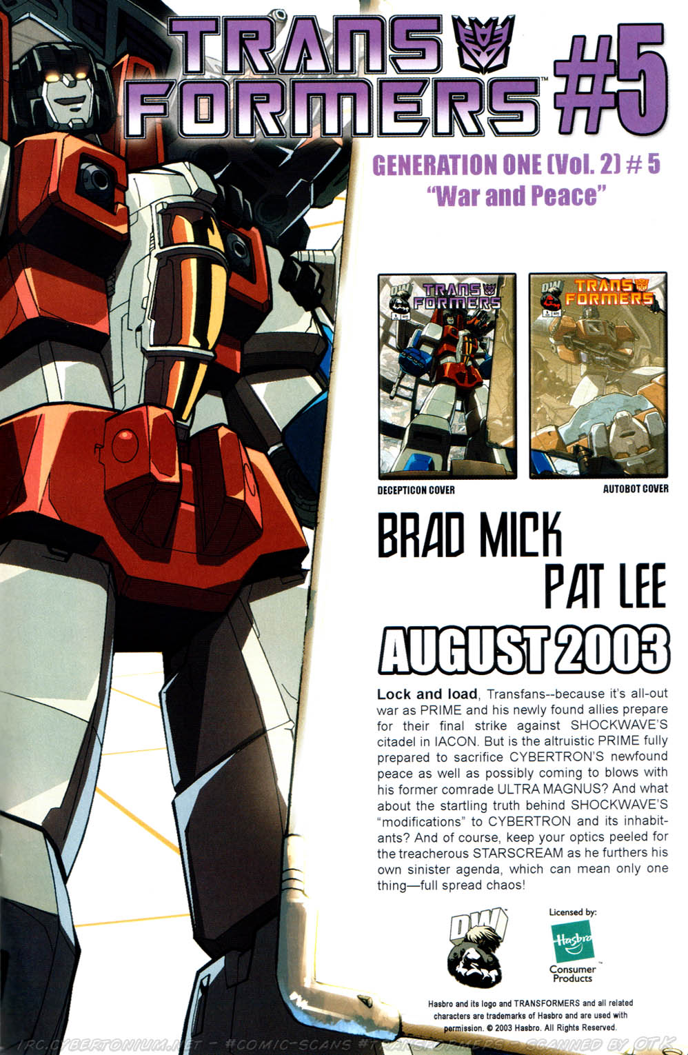 Read online Transformers Armada comic -  Issue #12 - 32