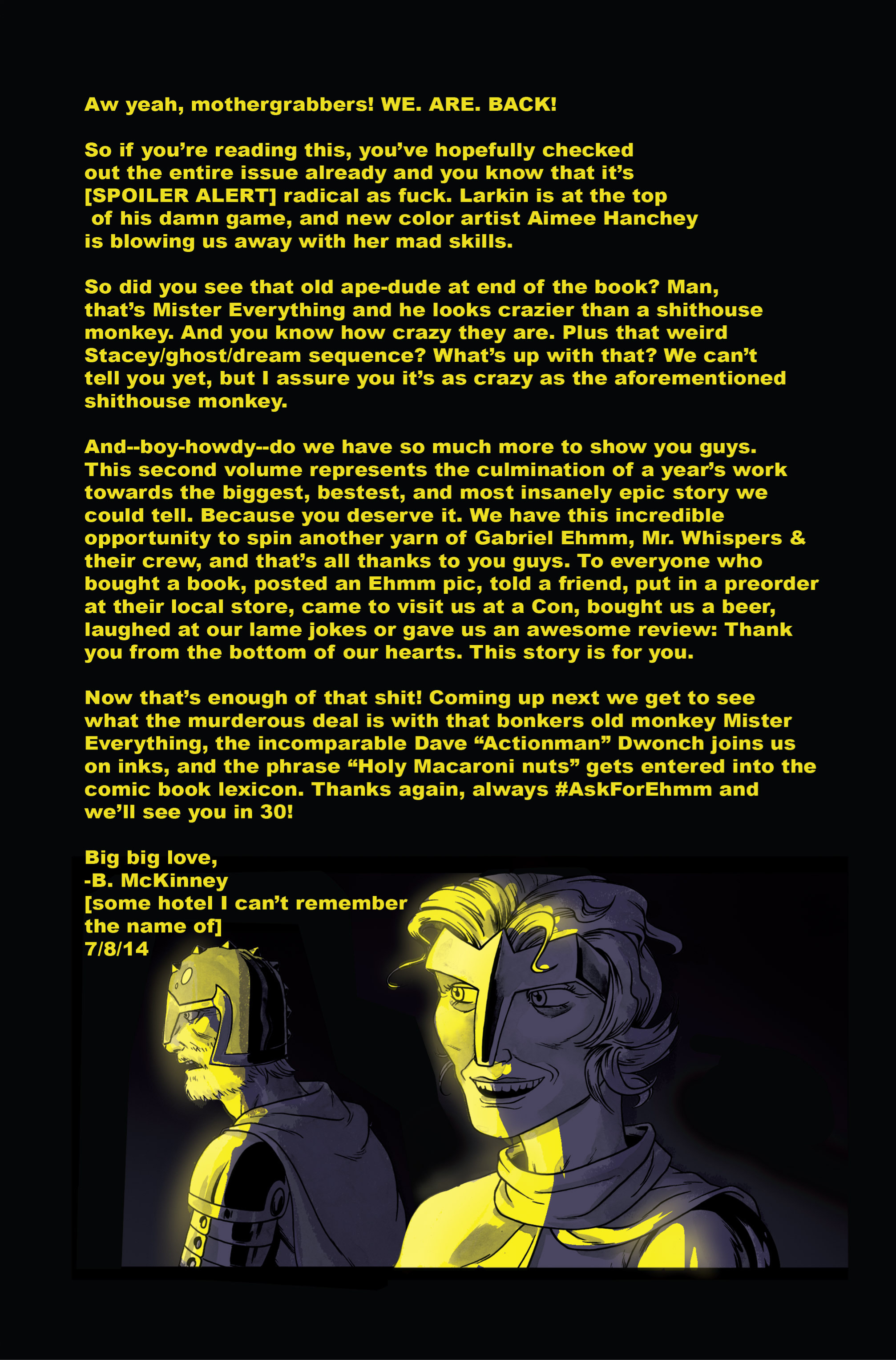 Read online Ehmm Theory: Everything & Small Doses comic -  Issue #1 - 27