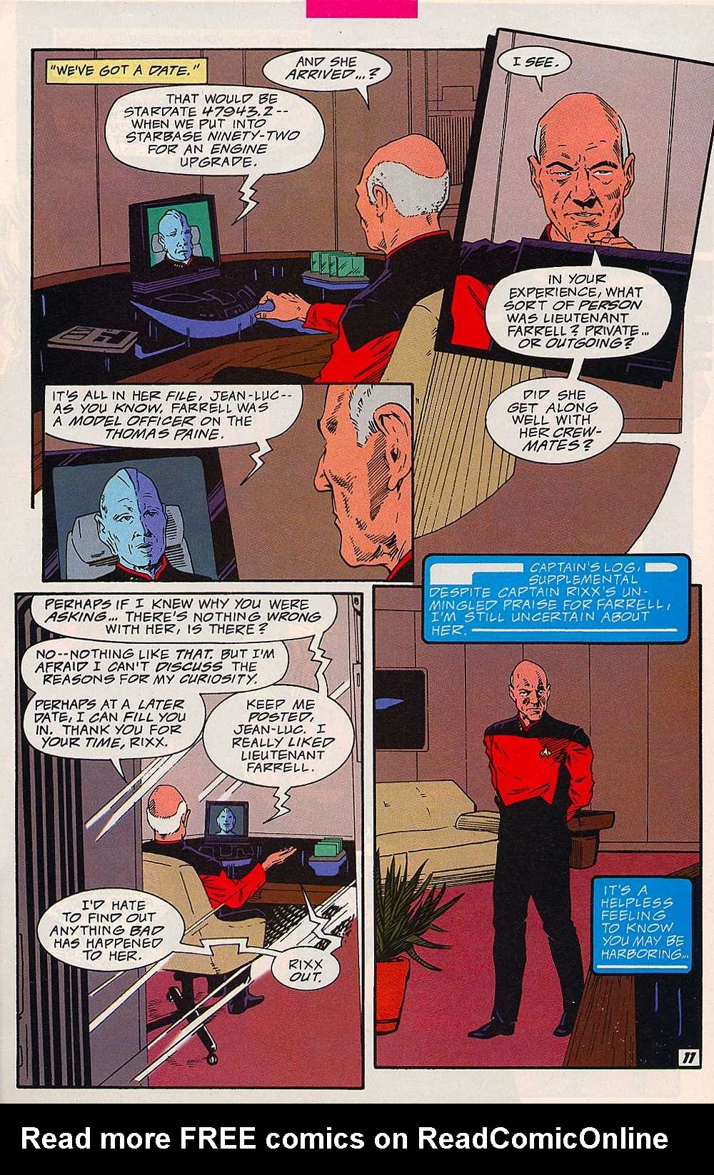Read online Star Trek: The Next Generation (1989) comic -  Issue #76 - 12