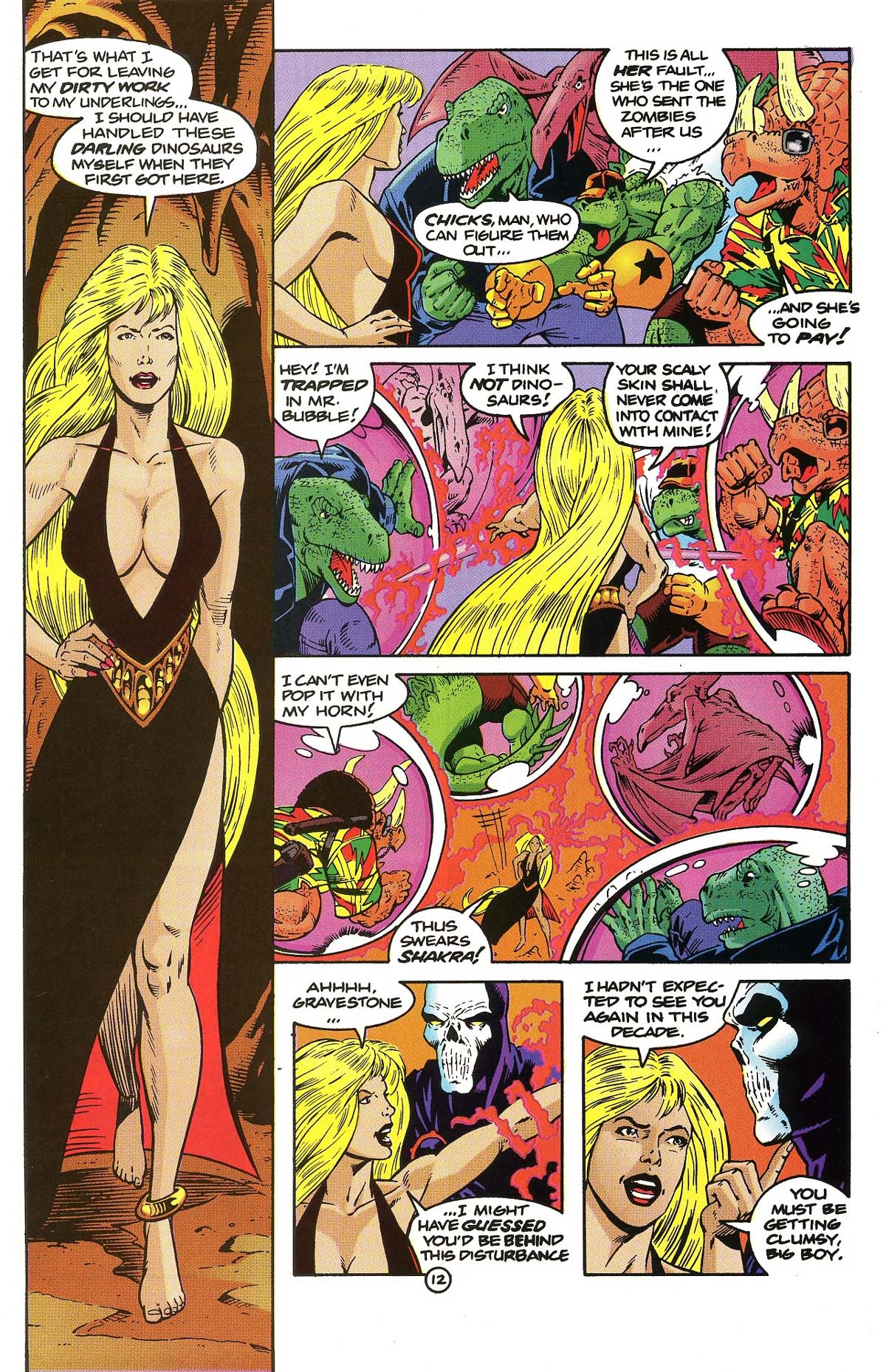 Read online Dinosaurs For Hire comic -  Issue #8 - 14