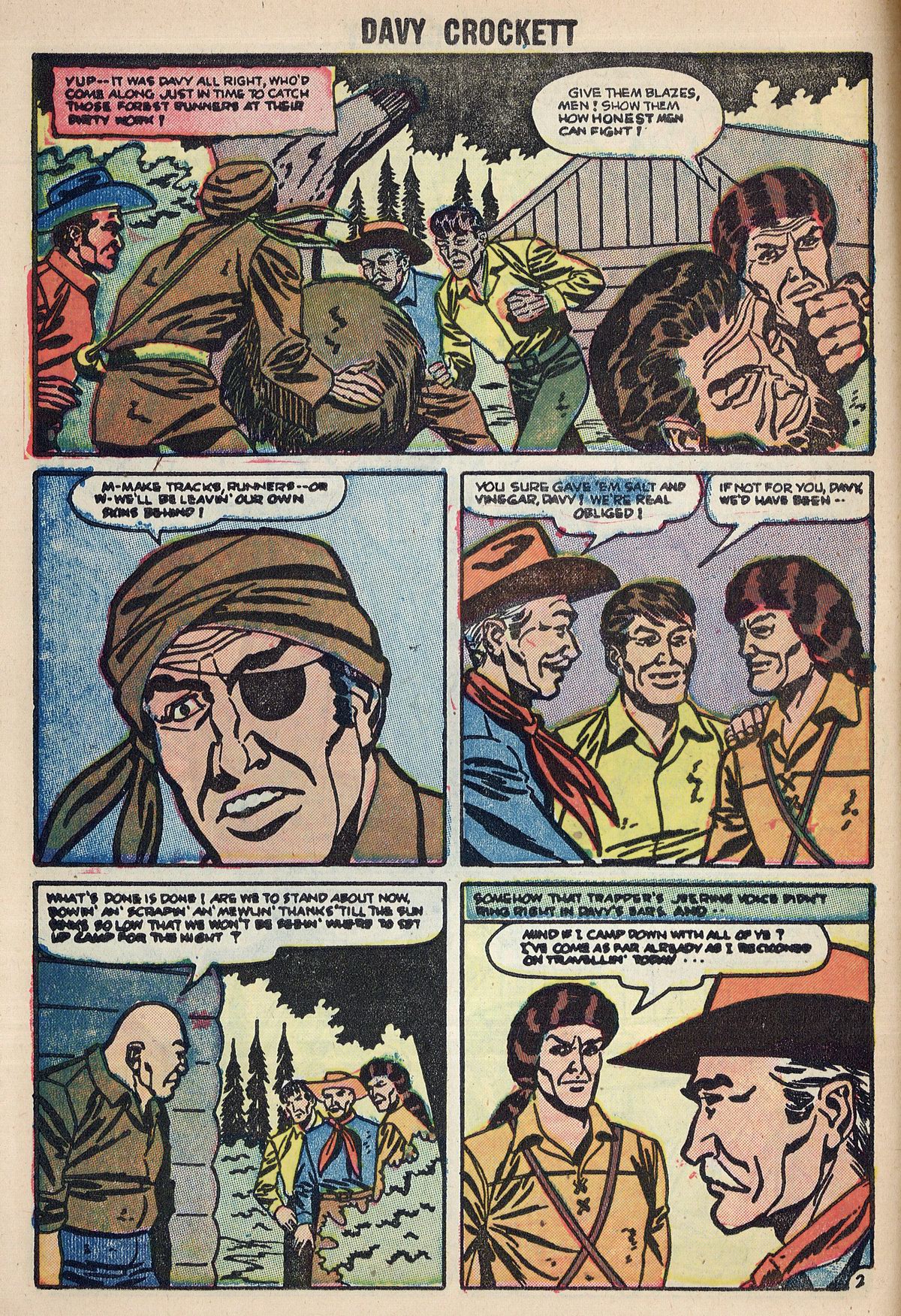 Read online Davy Crockett comic -  Issue #4 - 10