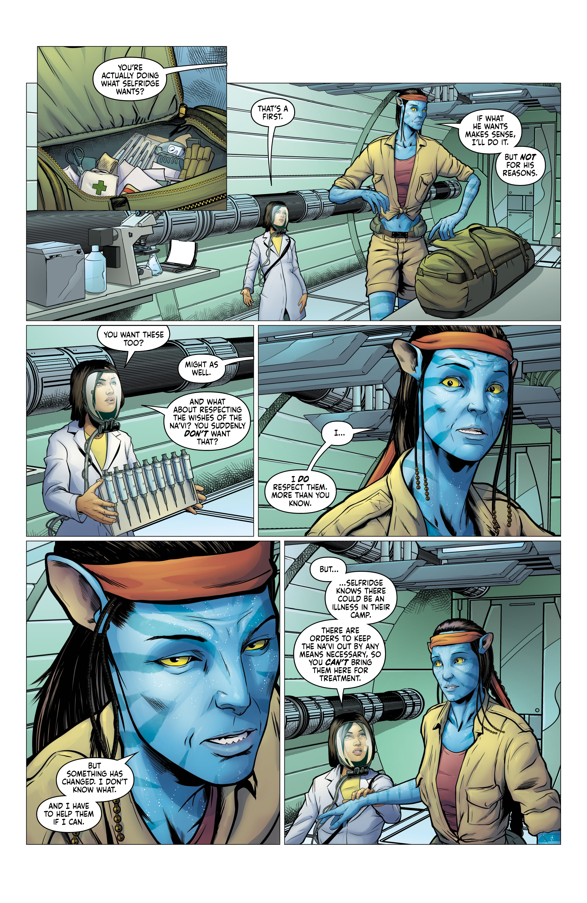 Read online Avatar: Adapt or Die comic -  Issue #2 - 21