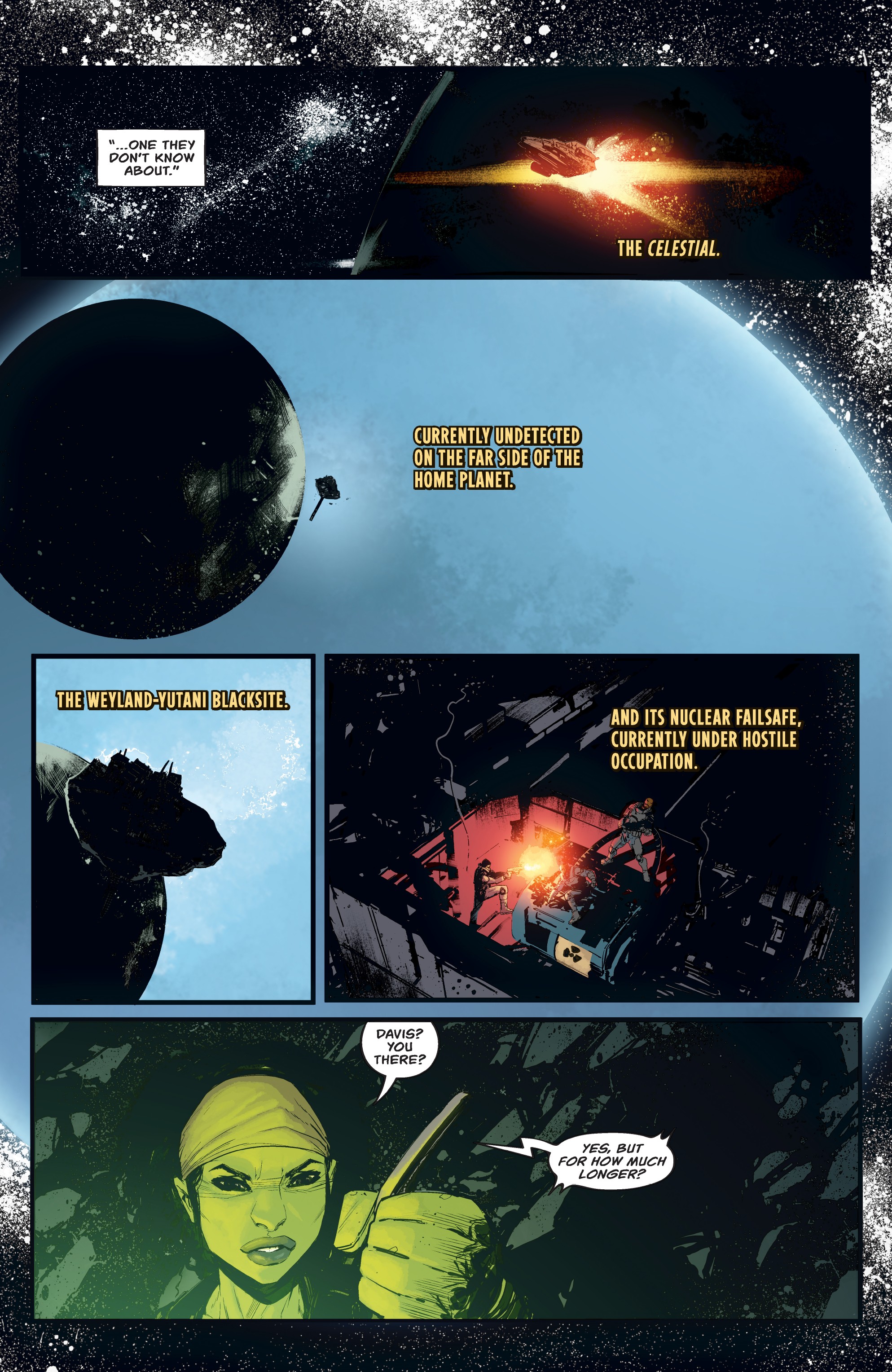 Read online Aliens: Resistance comic -  Issue #4 - 12
