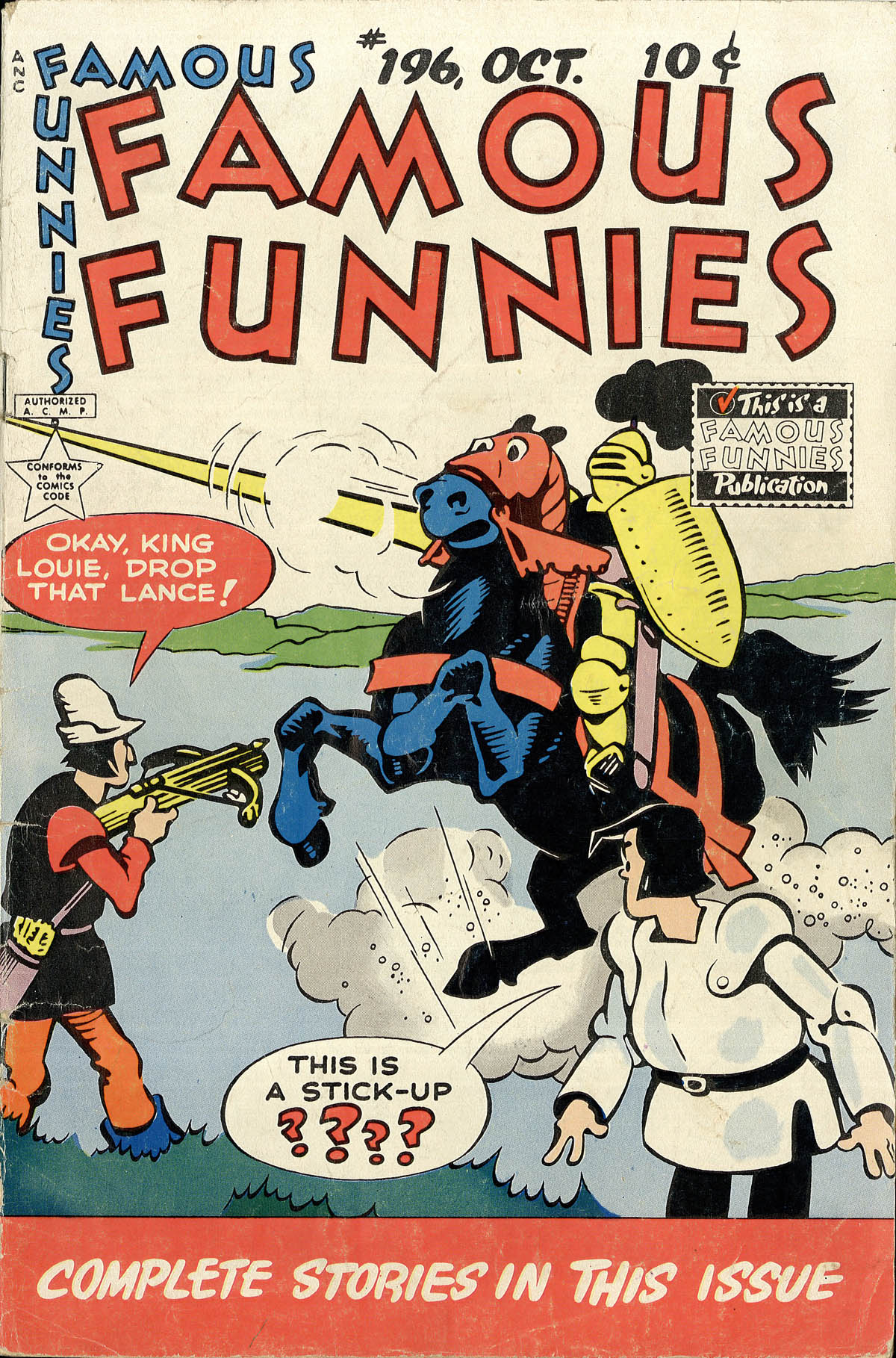 Read online Famous Funnies comic -  Issue #196 - 1