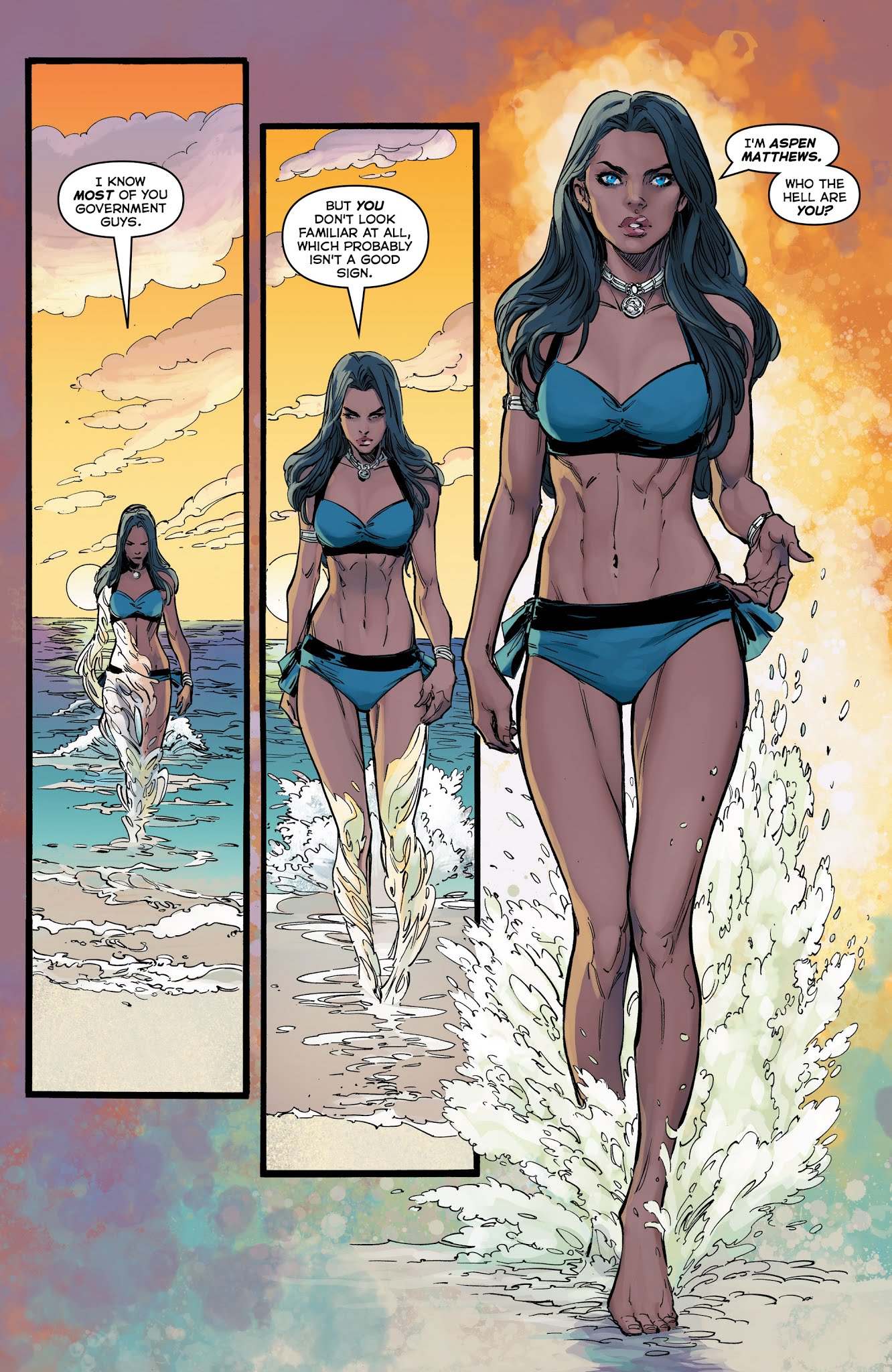 Read online Fathom (2018) comic -  Issue #1 - 12