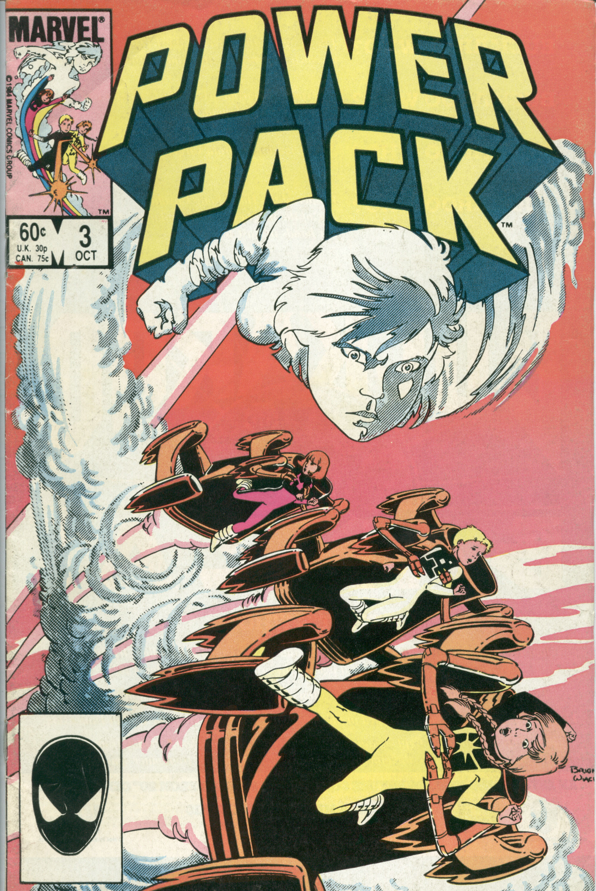 Read online Power Pack (1984) comic -  Issue #3 - 1