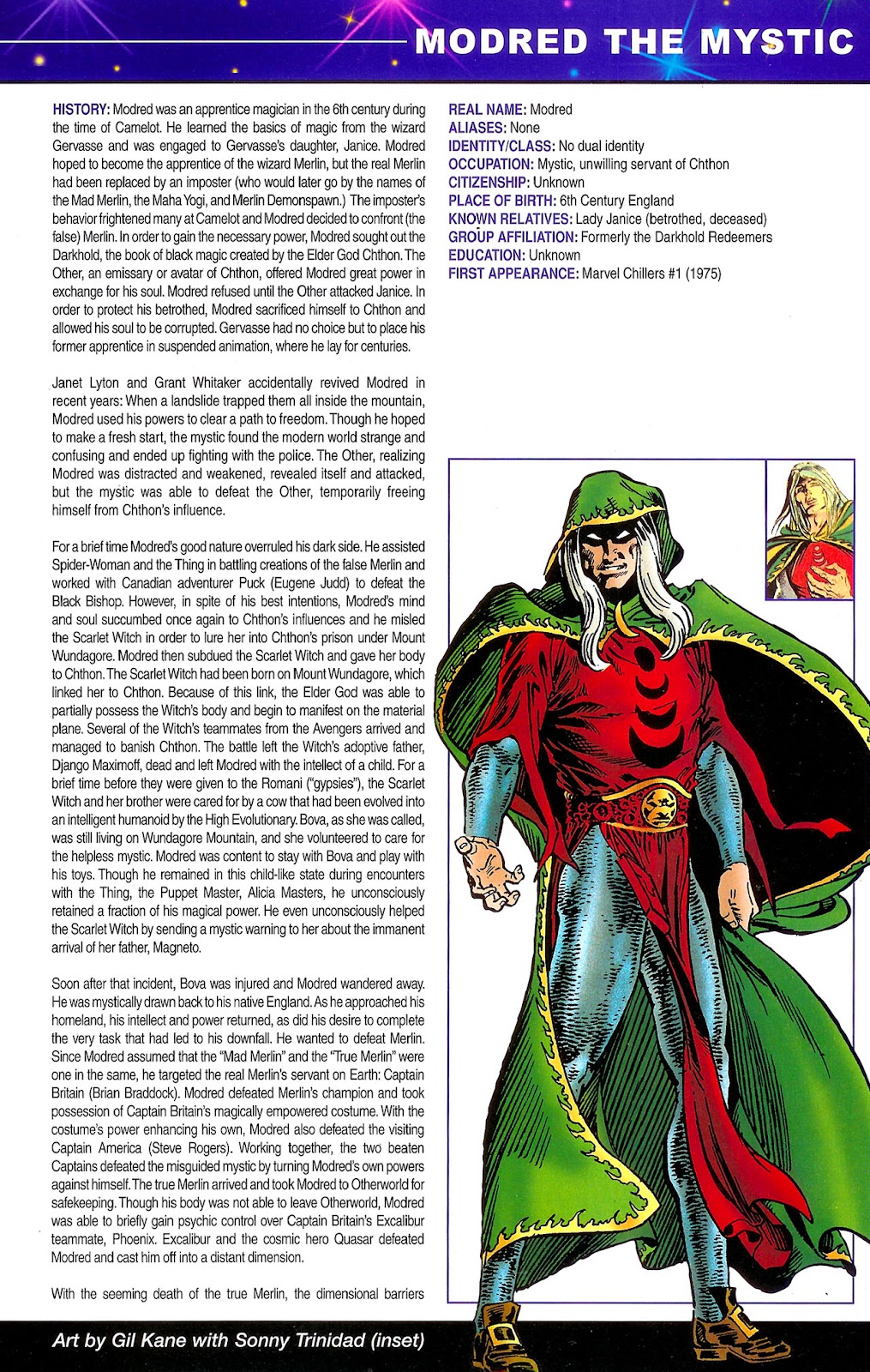 Official Handbook of the Marvel Universe: Mystic Arcana - The Book of Marvel Magic issue Full - Page 27