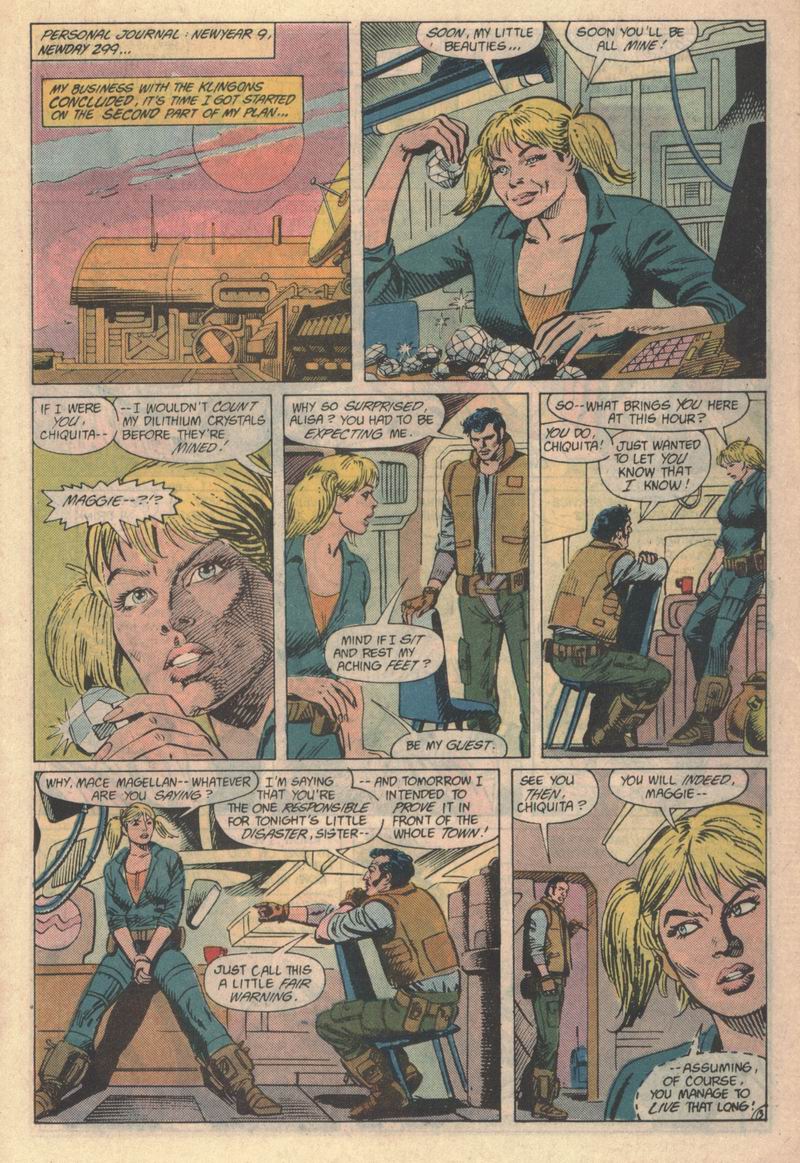 Read online Star Trek (1984) comic -  Issue #32 - 14