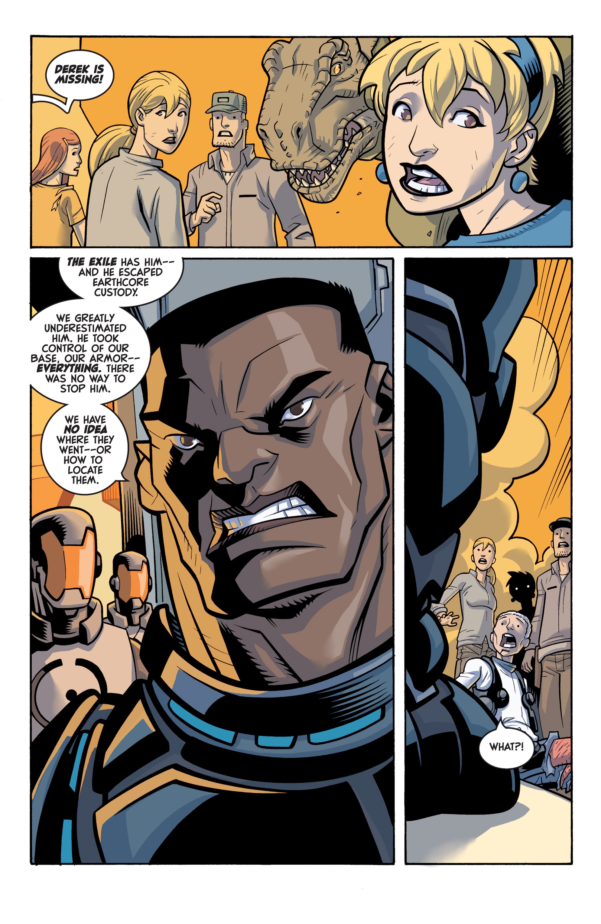 Read online Super Dinosaur (2011) comic -  Issue #11 - 19