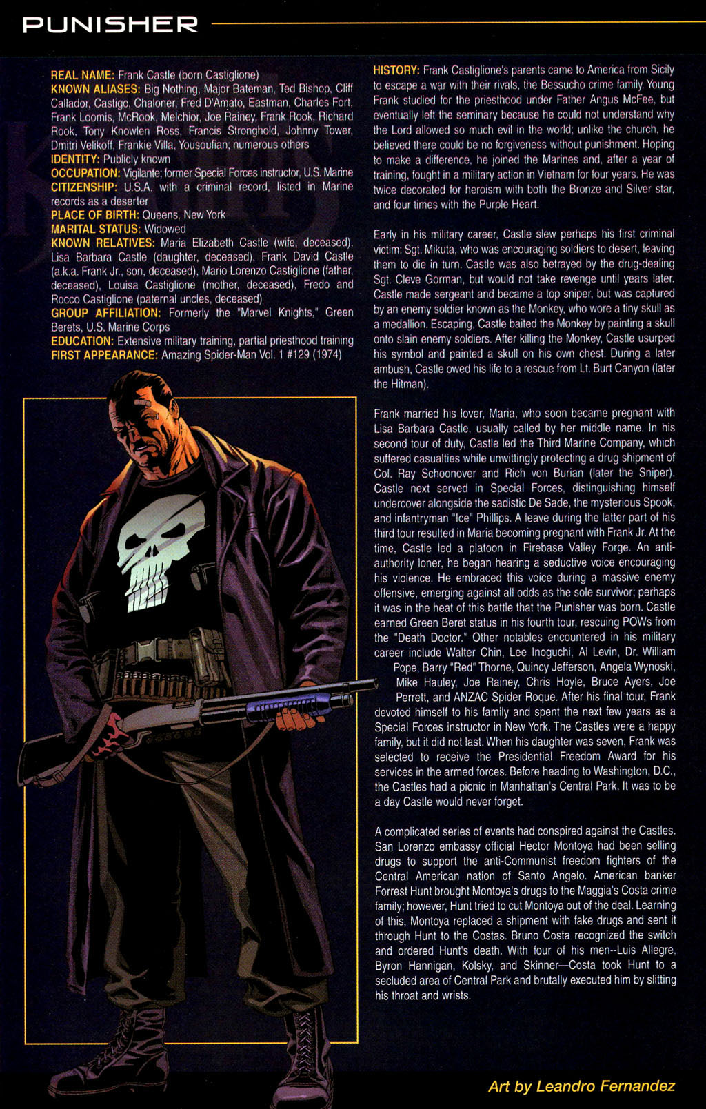 Read online The Official Handbook of the Marvel Universe: Marvel Knights comic -  Issue # Full - 42