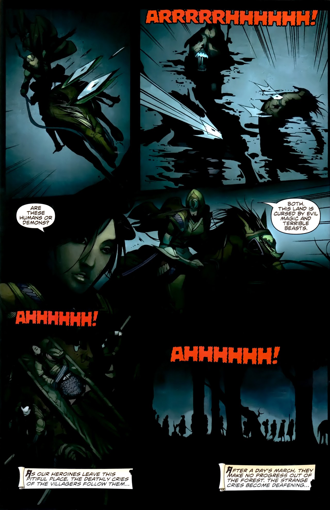 Read online Widow Warriors comic -  Issue #2 - 4