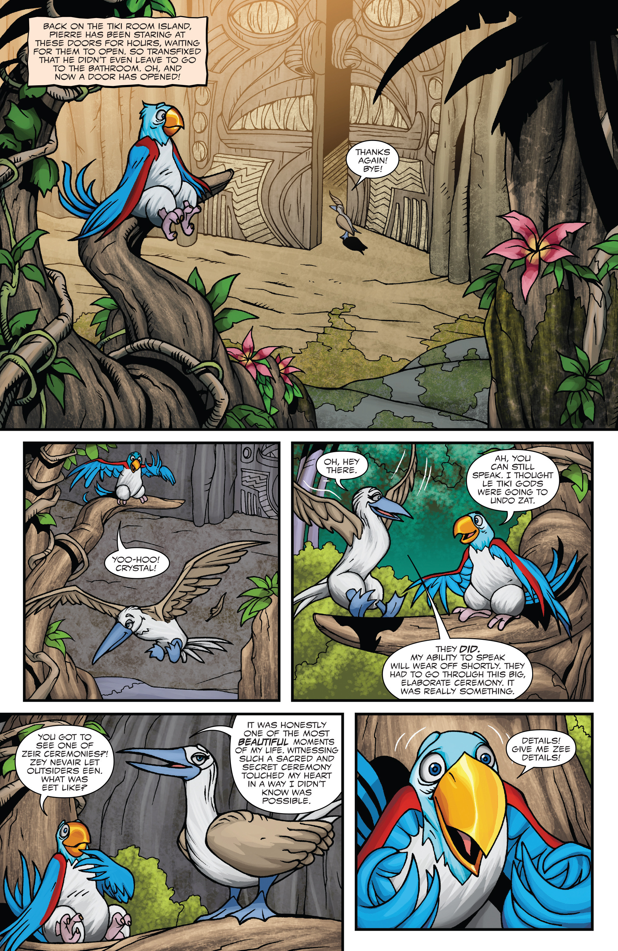Read online Enchanted Tiki Room comic -  Issue #4 - 10