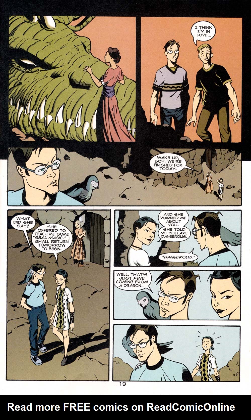 Read online Hunter:  The Age of Magic comic -  Issue #3 - 21