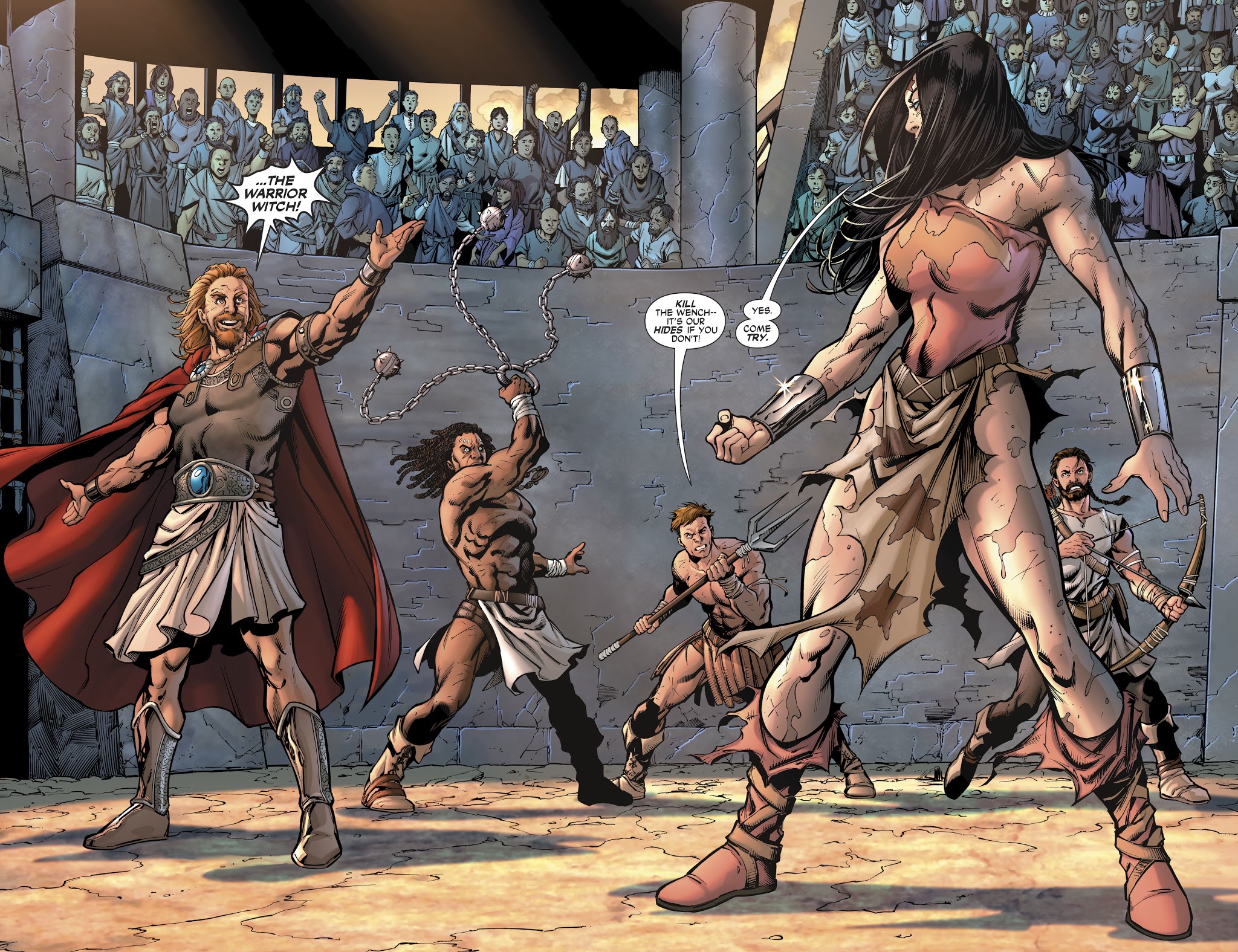 Read online Wonder Woman/Conan comic -  Issue #1 - 12
