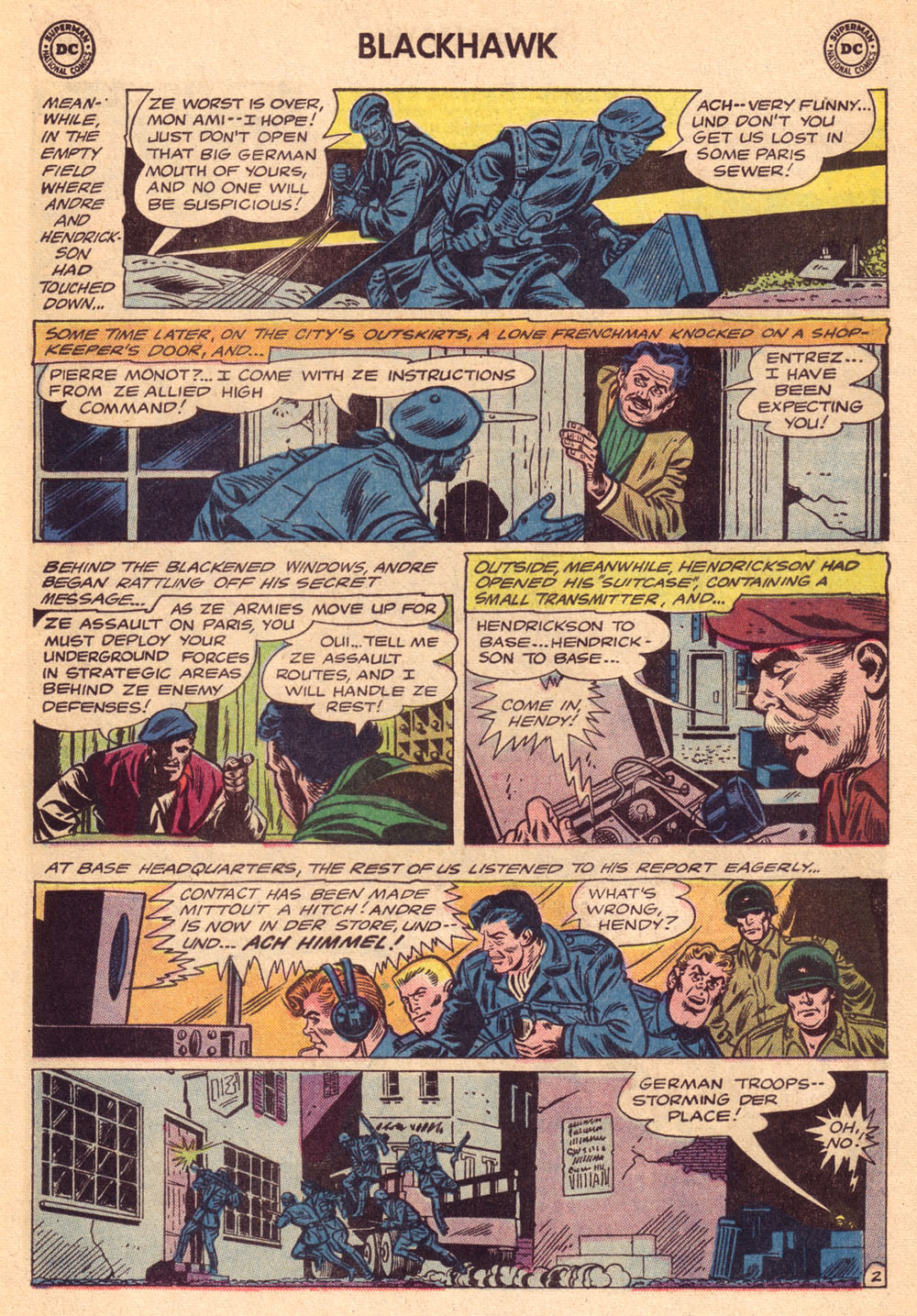 Read online Blackhawk (1957) comic -  Issue #202 - 26