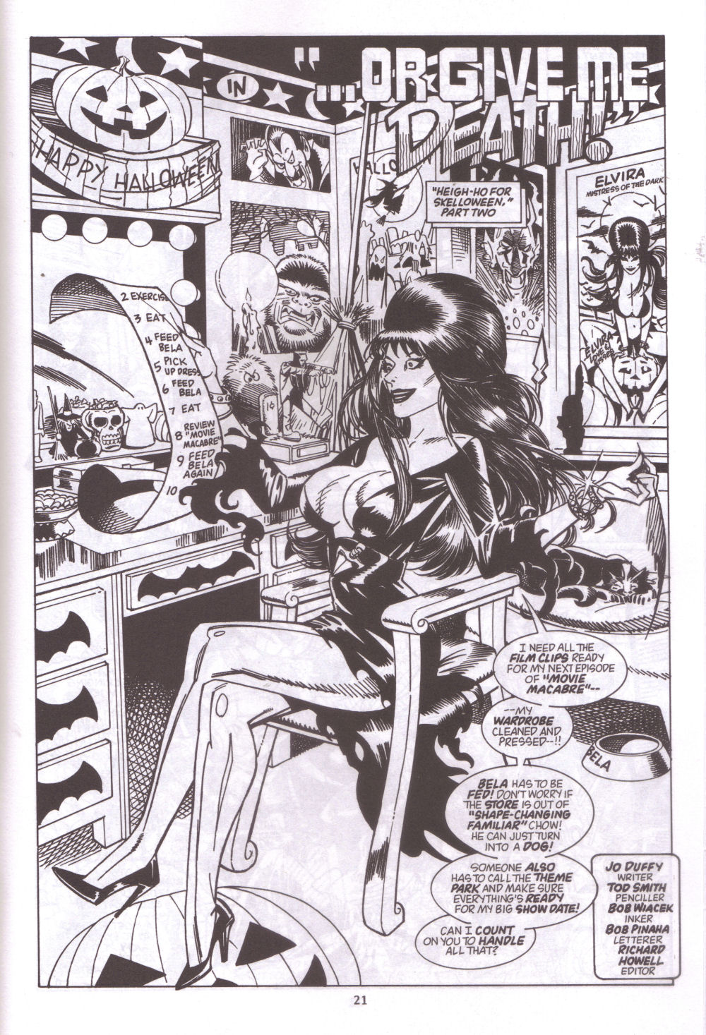 Read online Elvira, Mistress of the Dark comic -  Issue #73 - 18