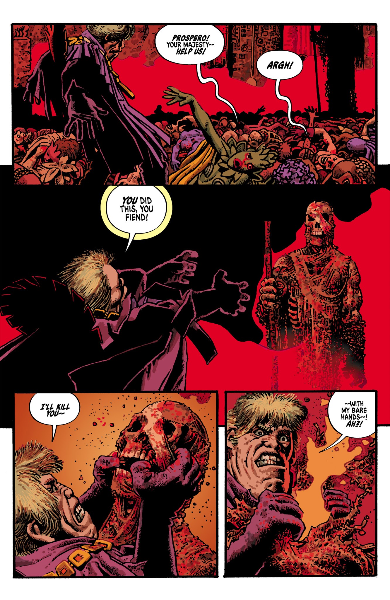 Read online Edgar Allan Poe's The Raven and the Red Death comic -  Issue # Full - 26