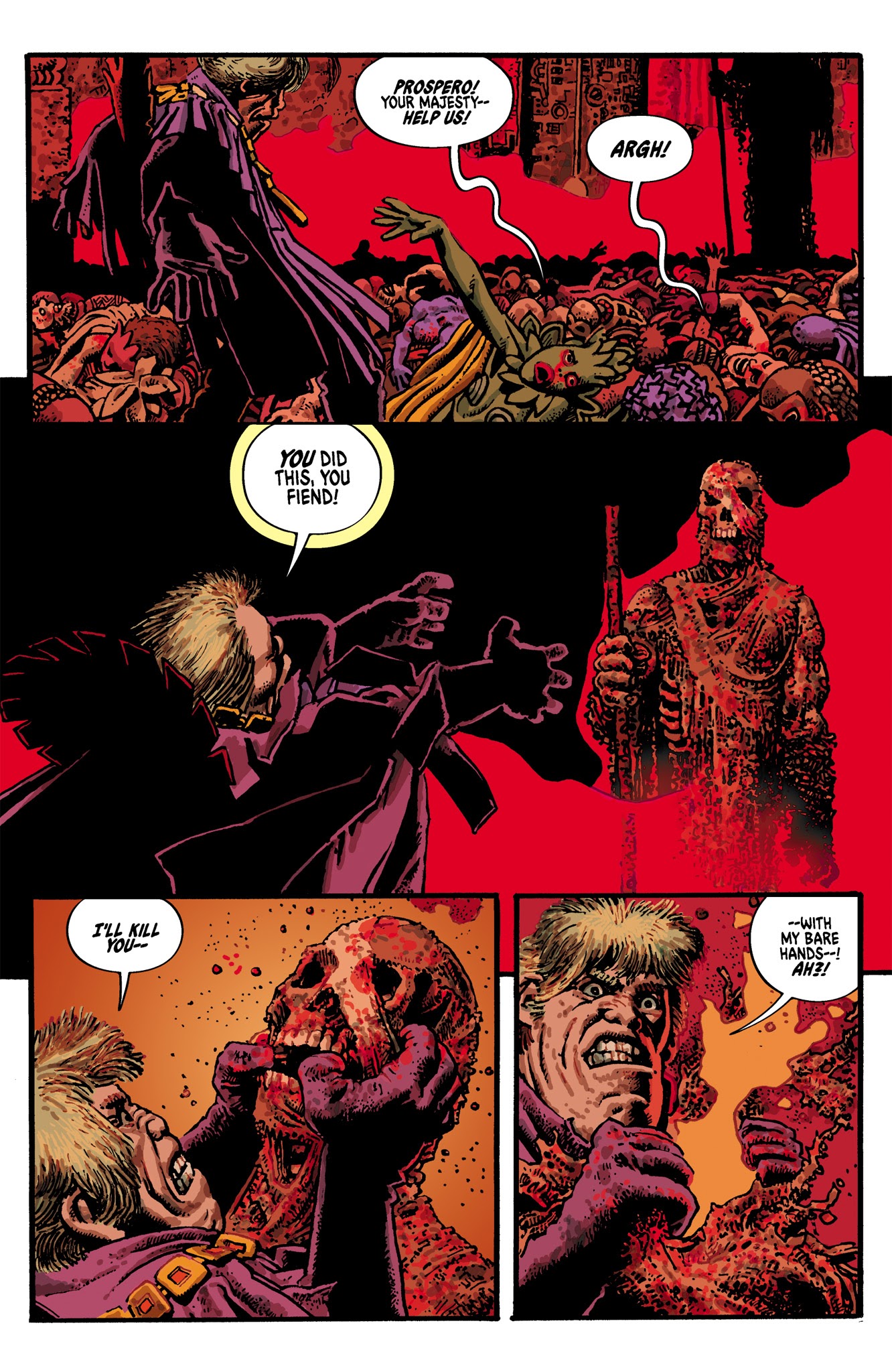 Read online Edgar Allan Poe's The Raven and the Red Death comic -  Issue # Full - 26