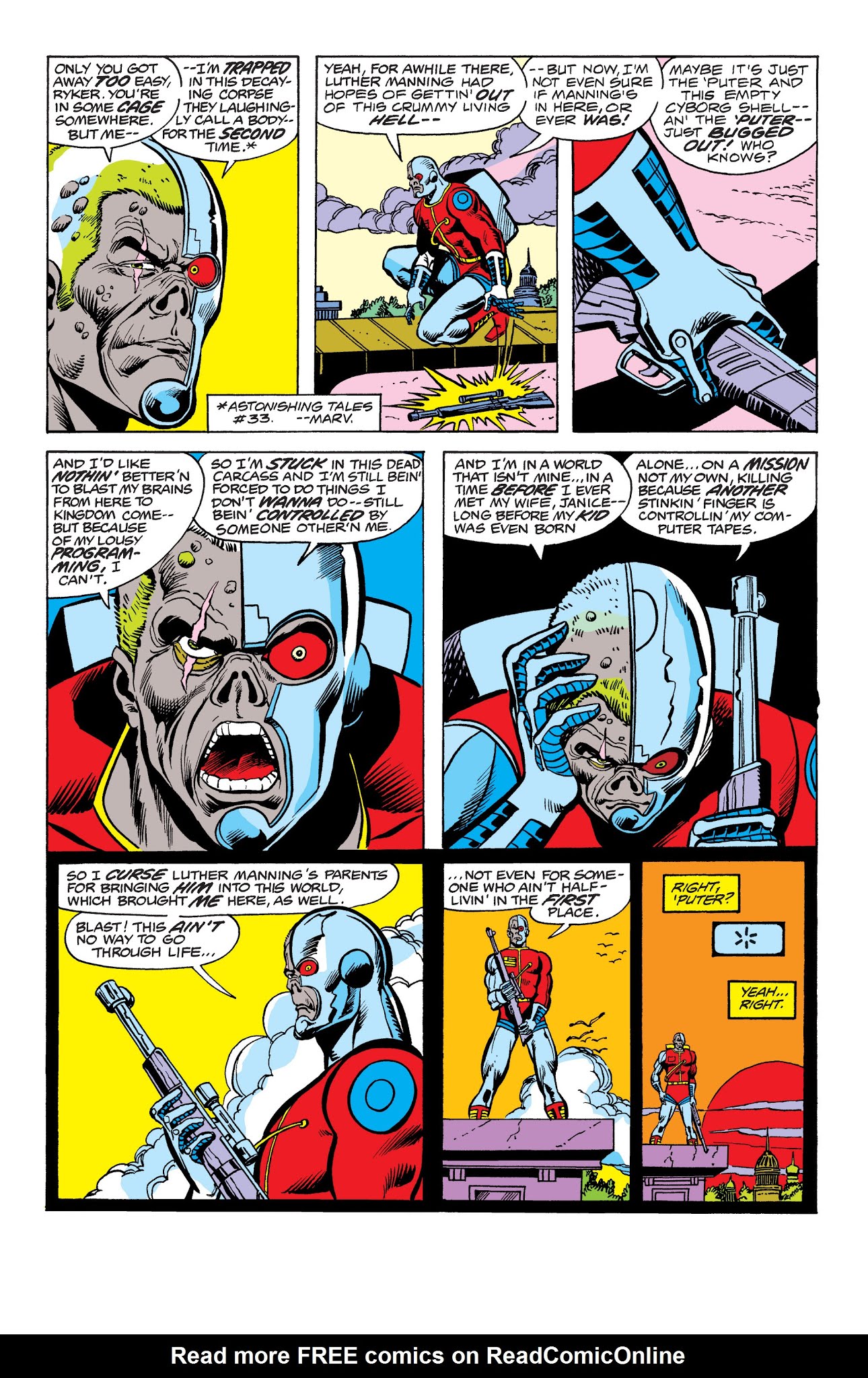 Read online Deathlok the Demolisher: The Complete Collection comic -  Issue # TPB - 236