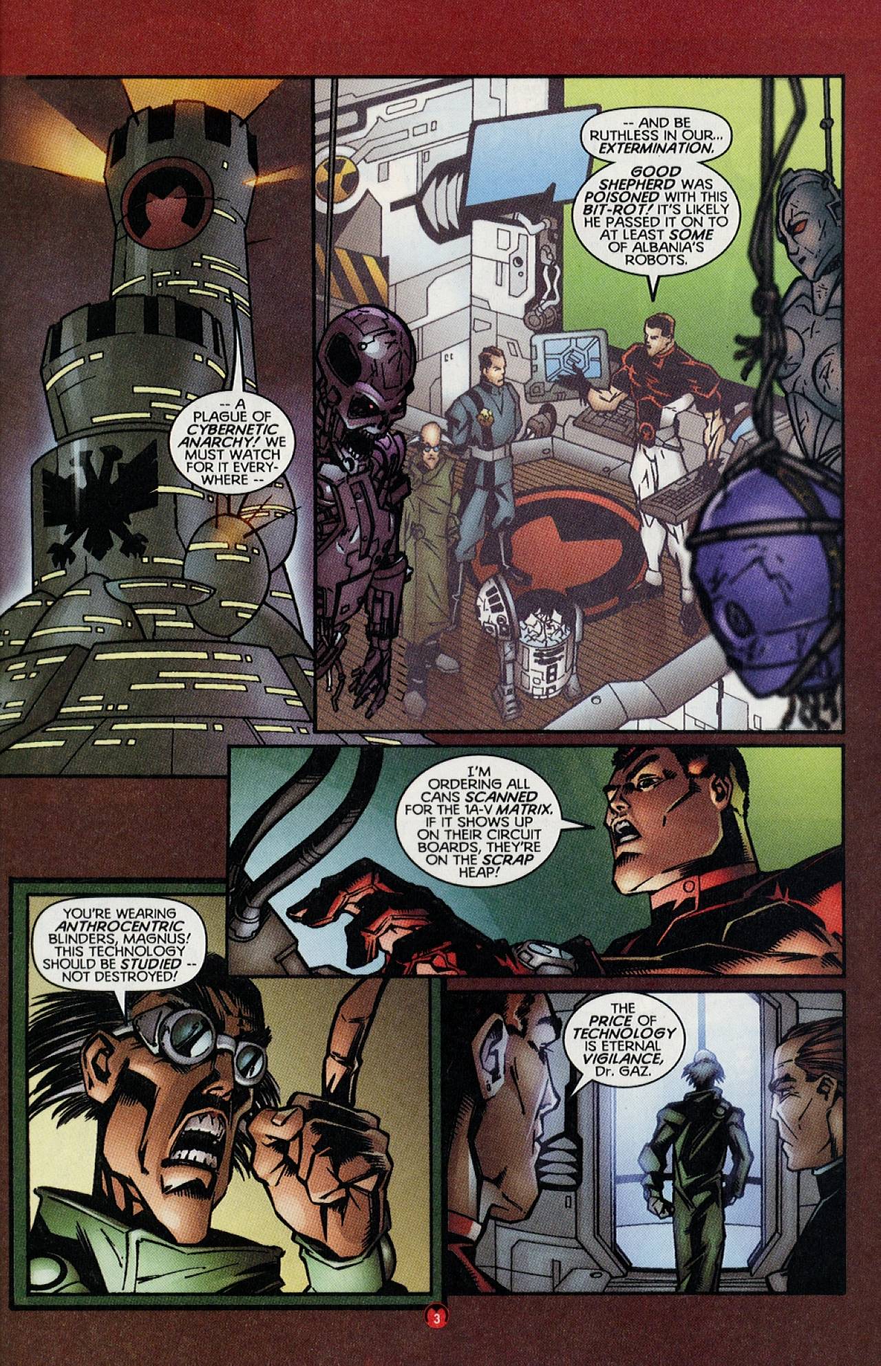 Read online Magnus Robot Fighter (1997) comic -  Issue #14 - 4