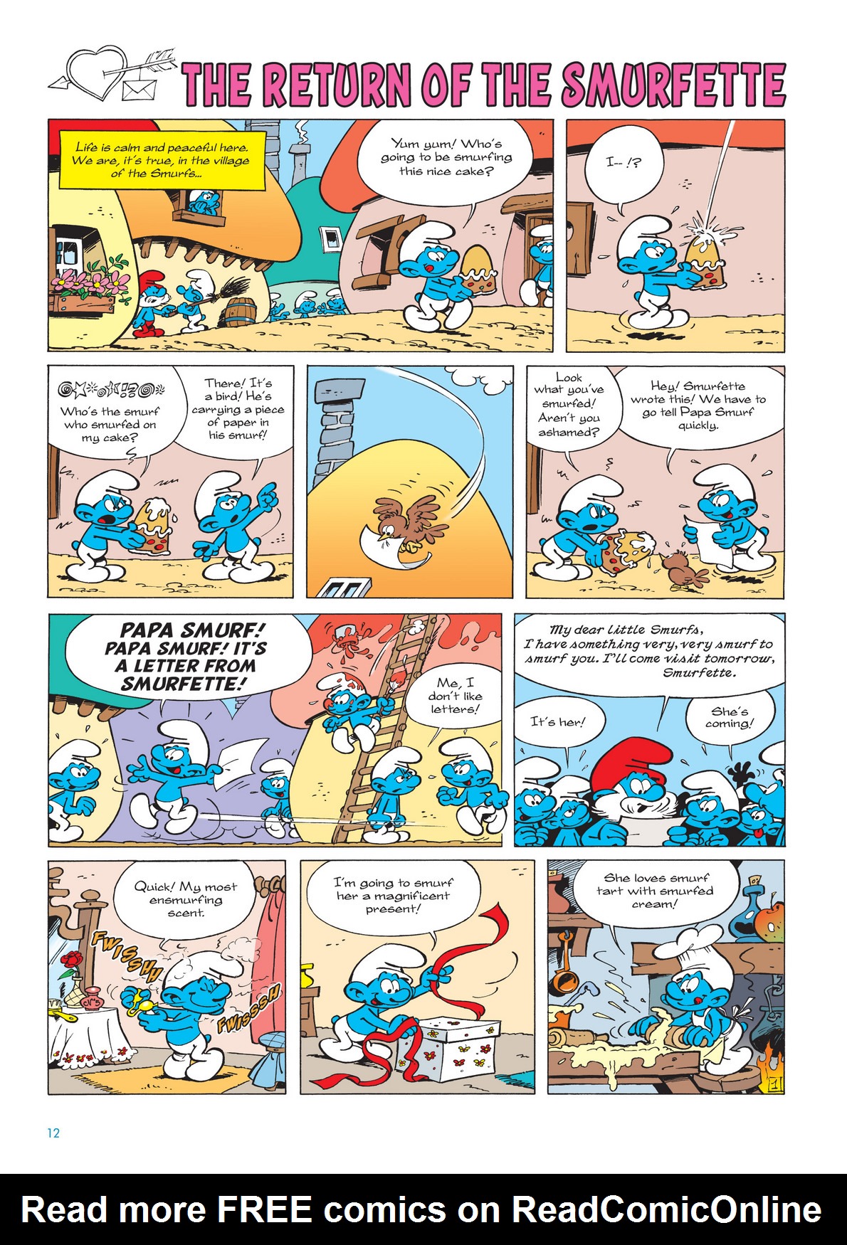 Read online The Smurfs comic -  Issue #10 - 13