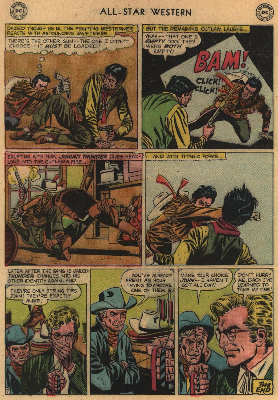 Read online All-Star Western (1951) comic -  Issue #100 - 32