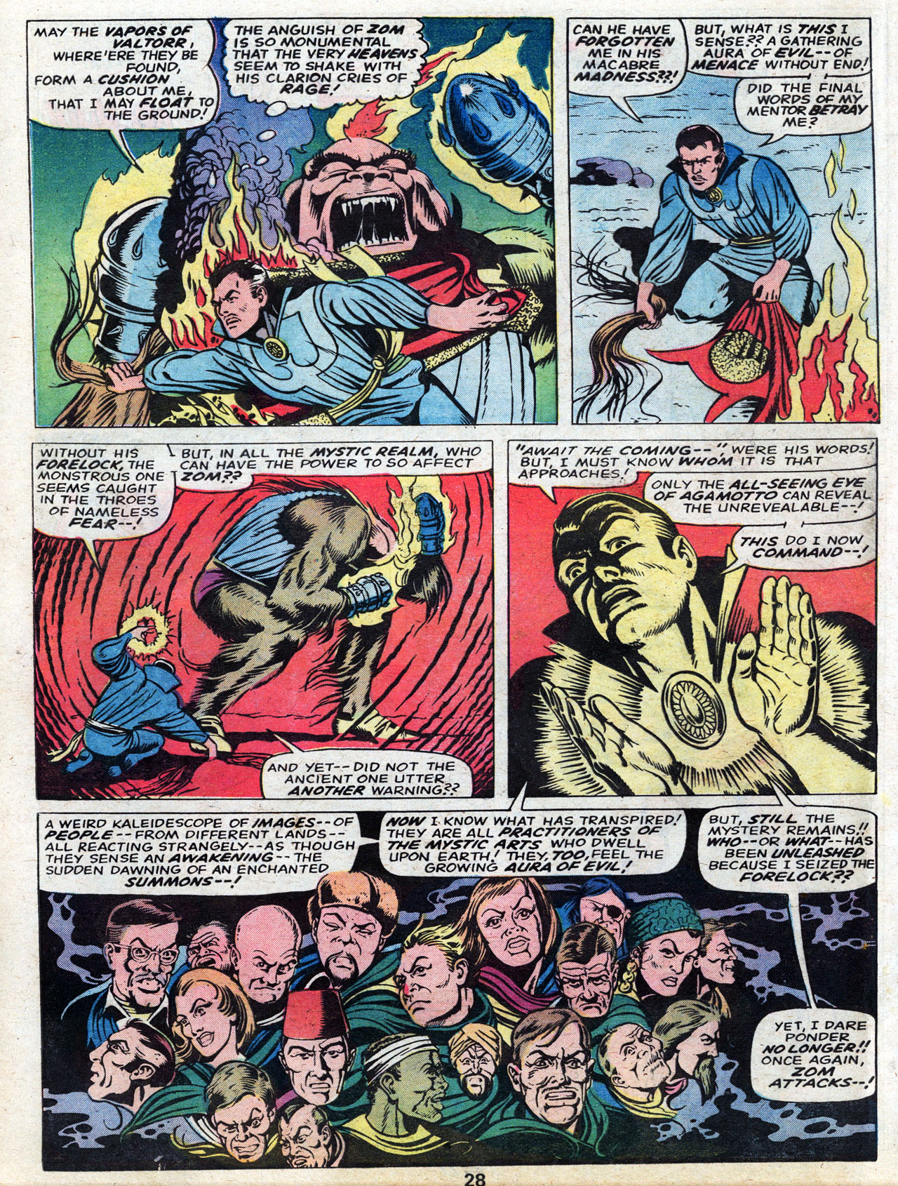 Read online Marvel Treasury Edition comic -  Issue #6 - 28