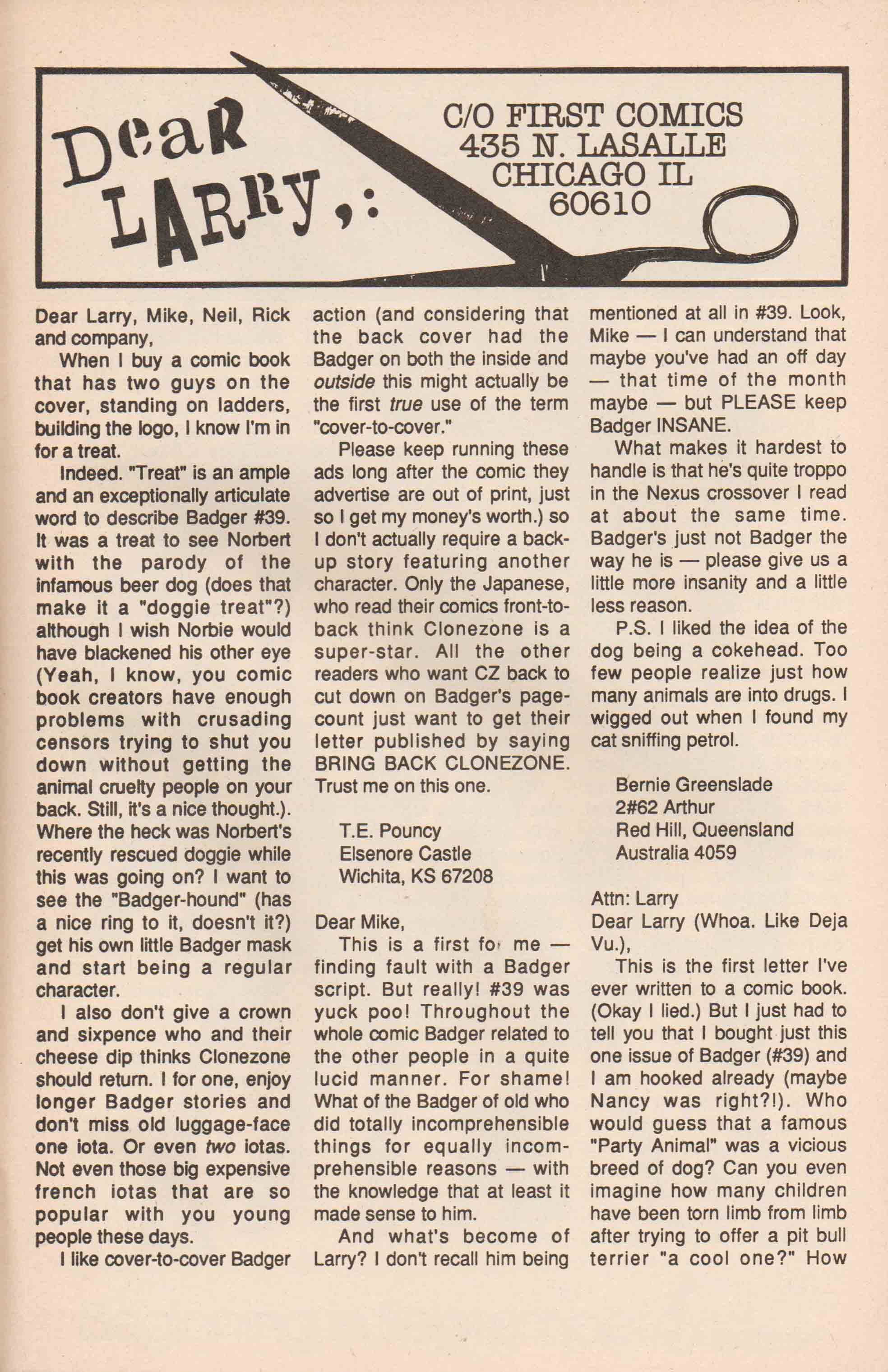 Read online The Badger comic -  Issue #42 - 32