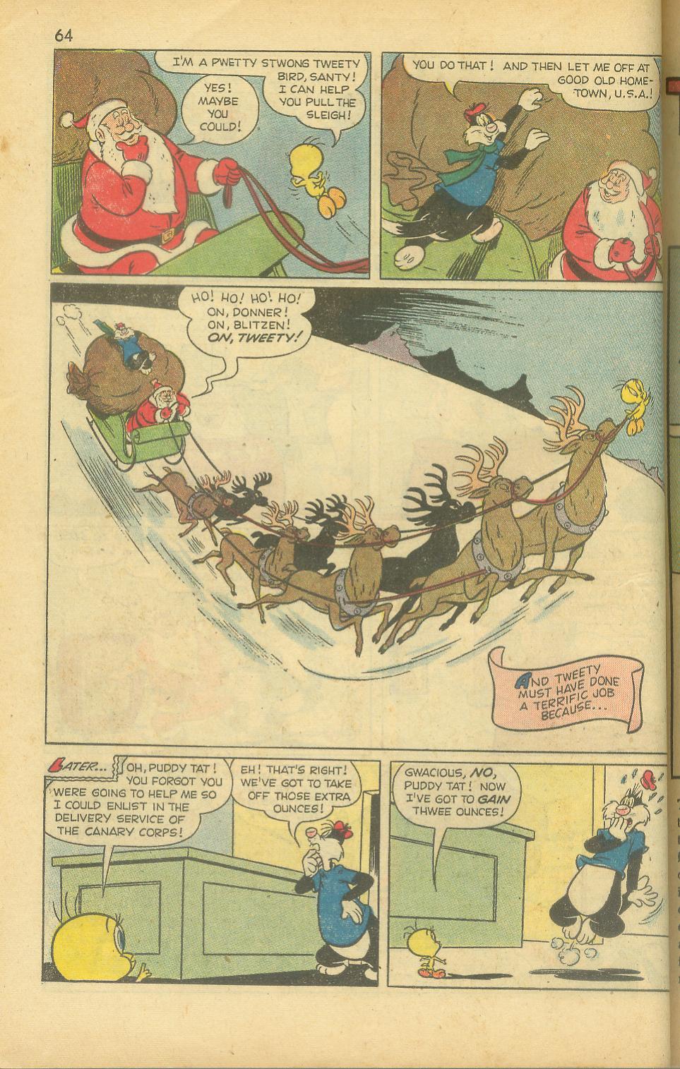 Read online Bugs Bunny's Christmas Funnies comic -  Issue # TPB 7 - 66