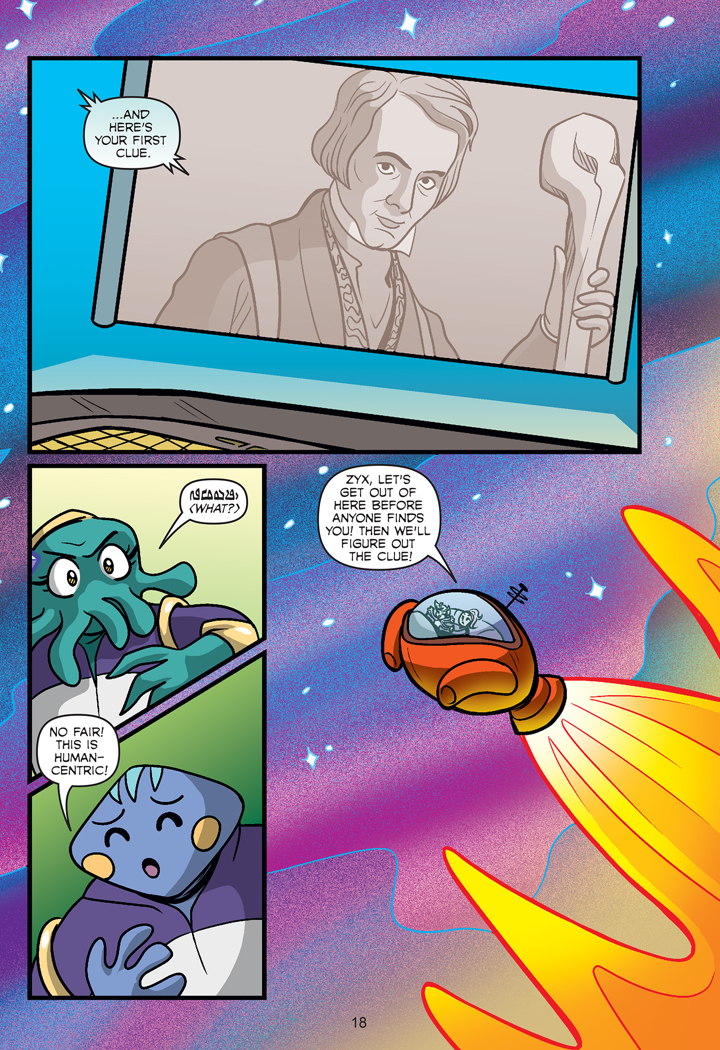 Read online Ana and the Cosmic Race comic -  Issue # TPB - 20