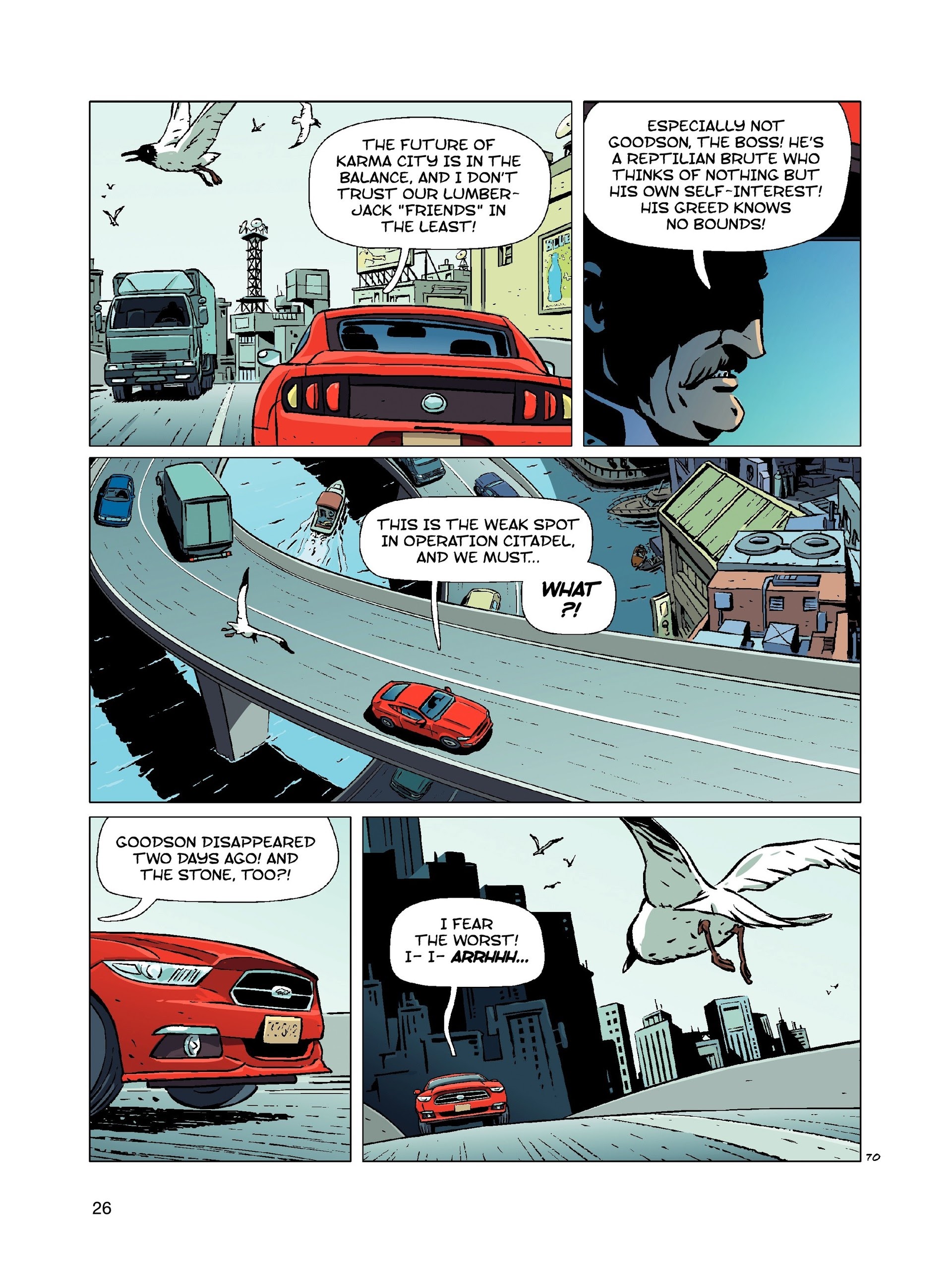 Read online Karma City comic -  Issue #3 - 27