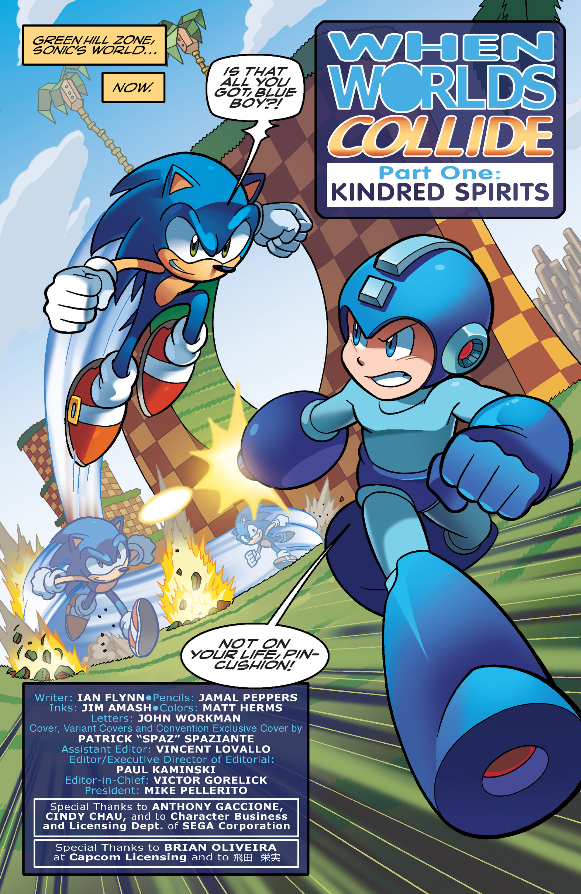 Read online Sonic Mega Man Worlds Collide comic -  Issue # Vol 1 - 10