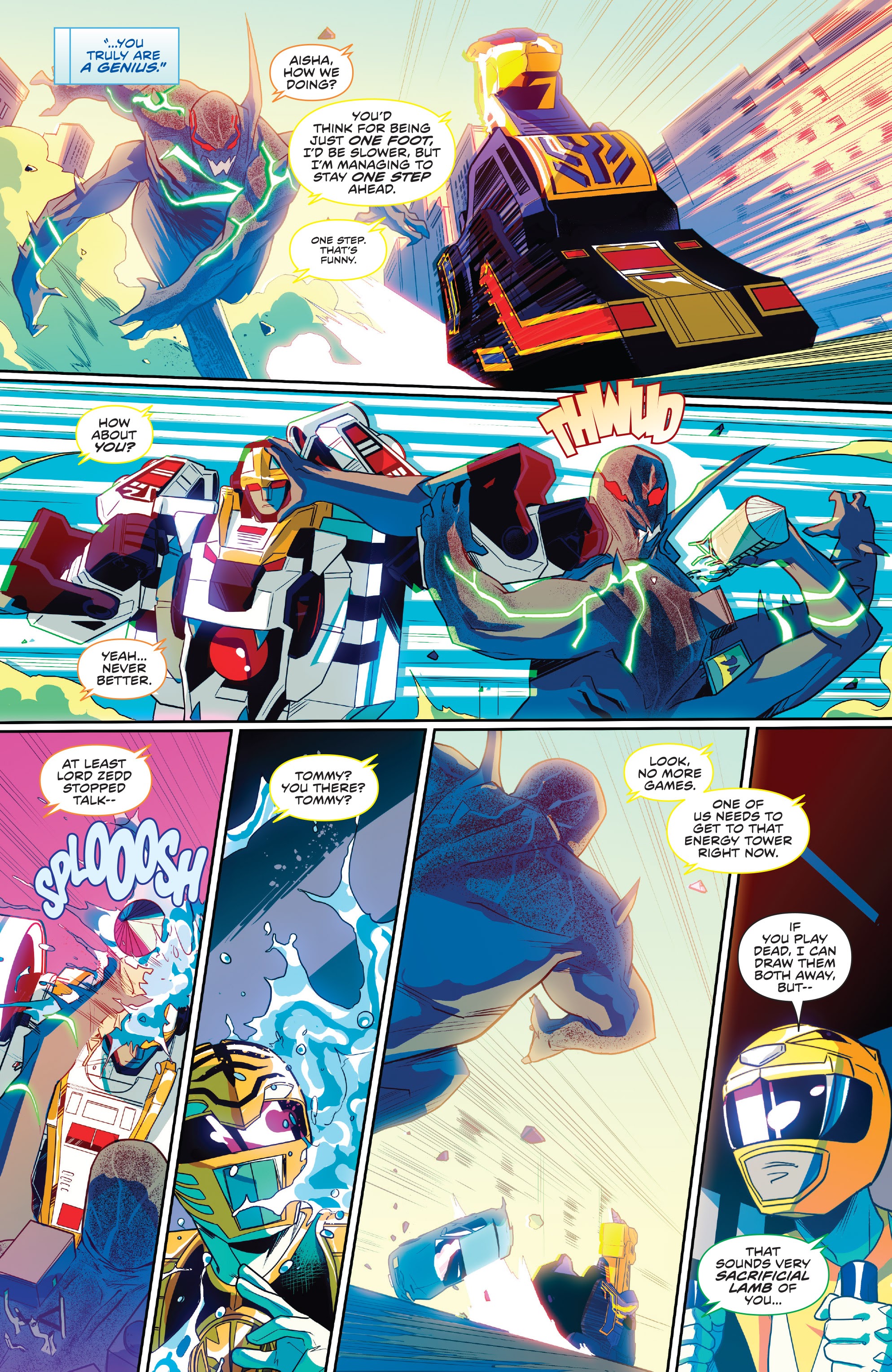 Read online Mighty Morphin comic -  Issue #8 - 14