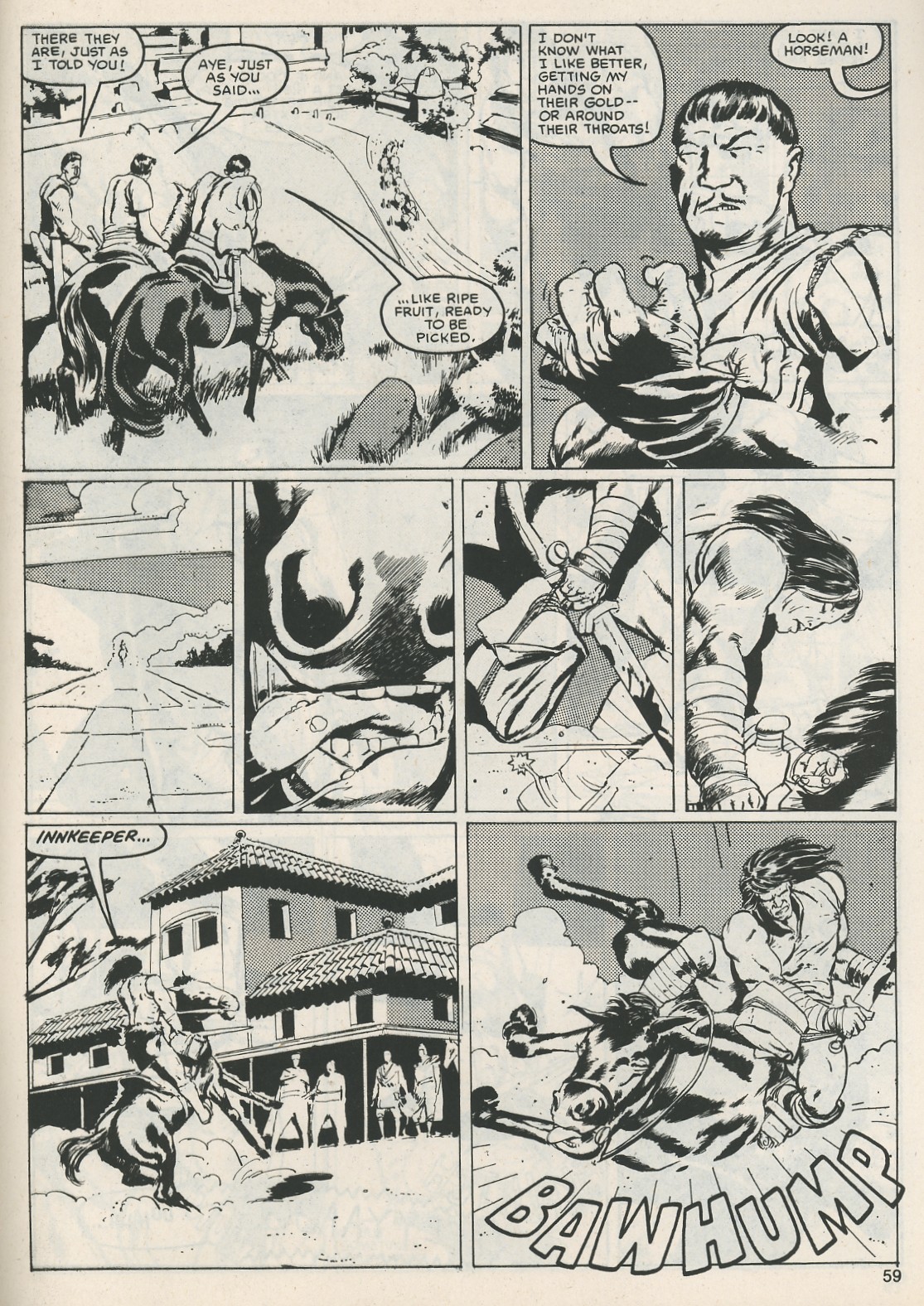 Read online The Savage Sword Of Conan comic -  Issue #113 - 59
