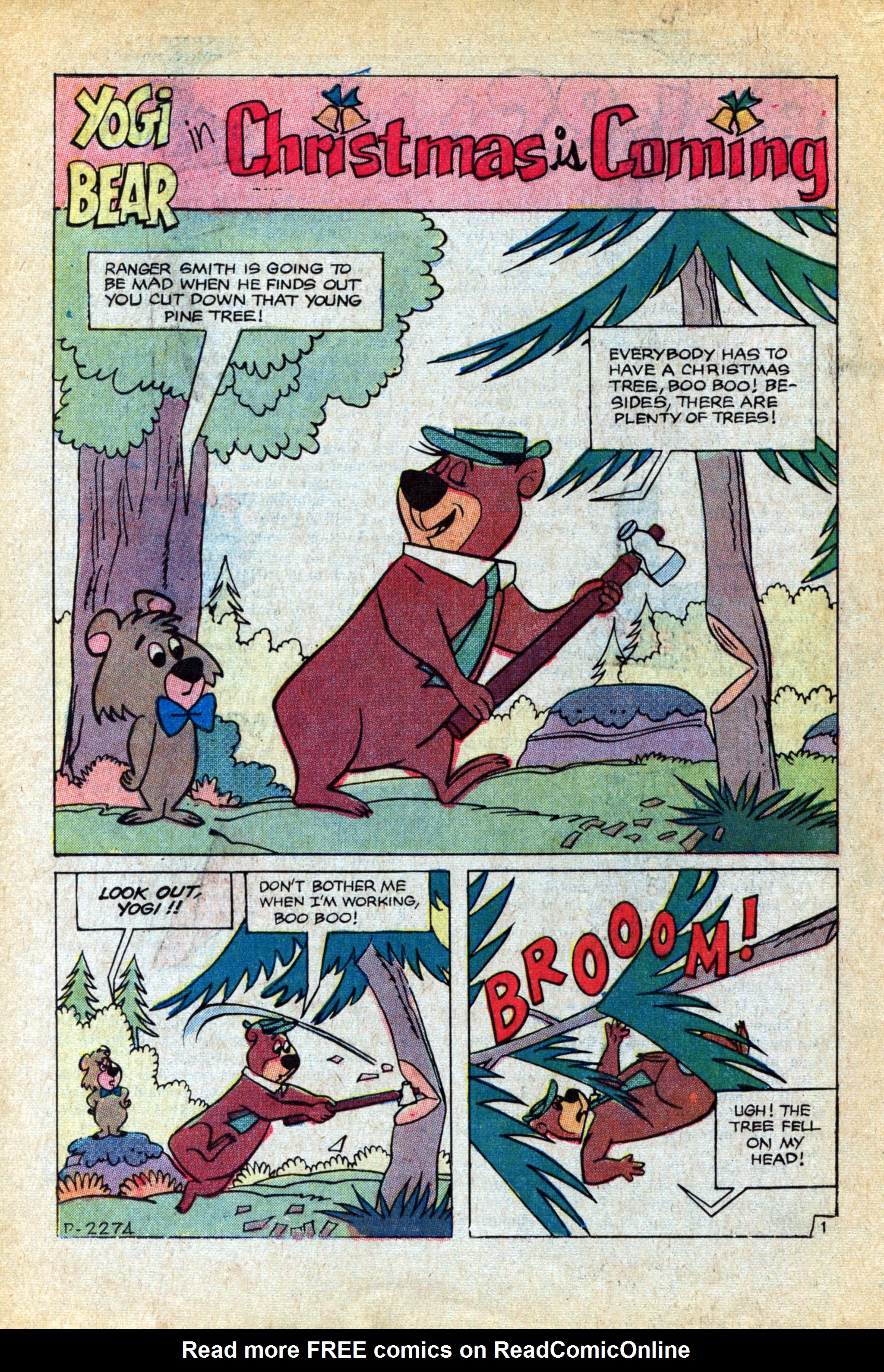 Read online Yogi Bear (1970) comic -  Issue #10 - 18
