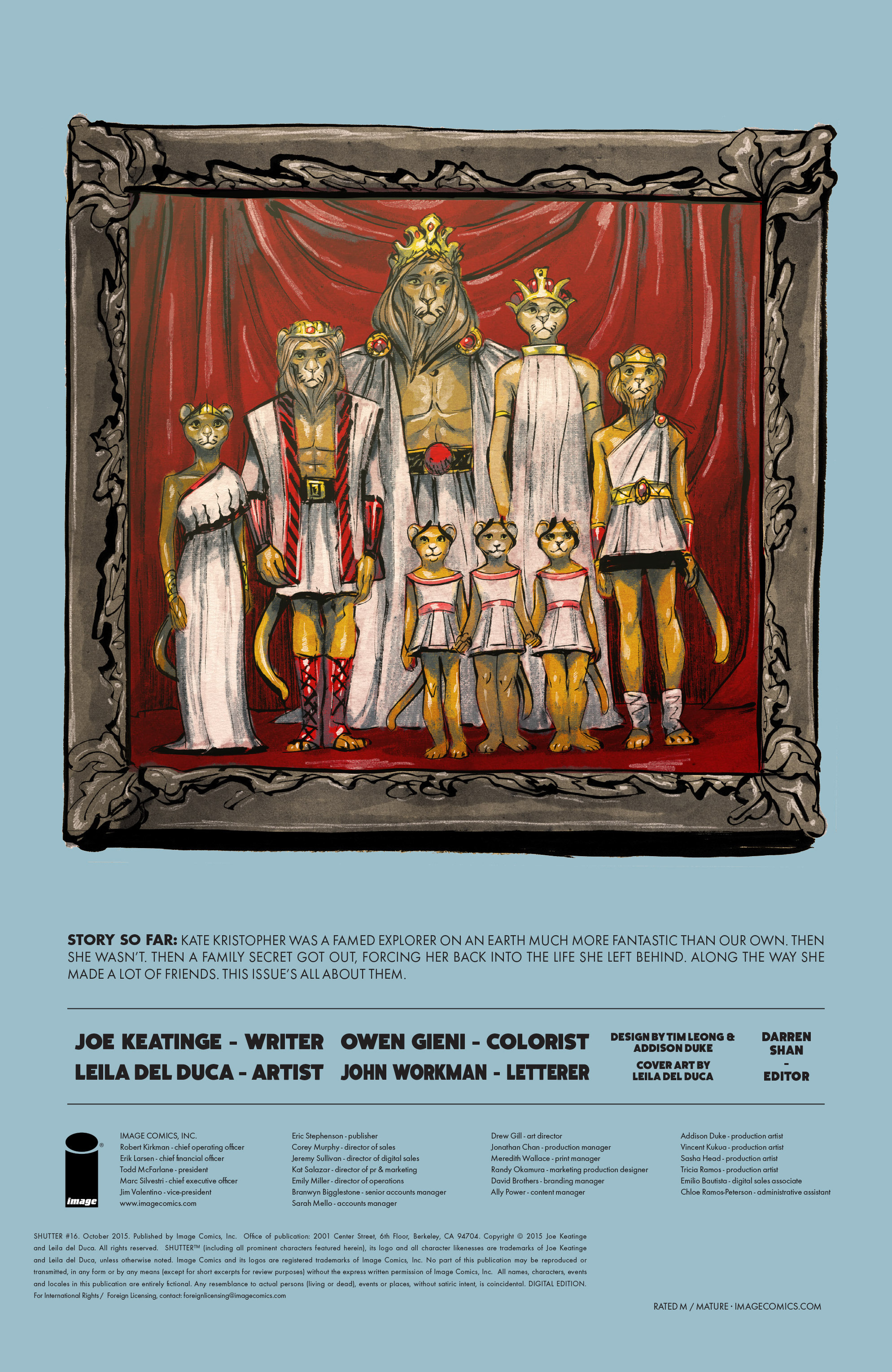 Read online Shutter comic -  Issue #16 - 28