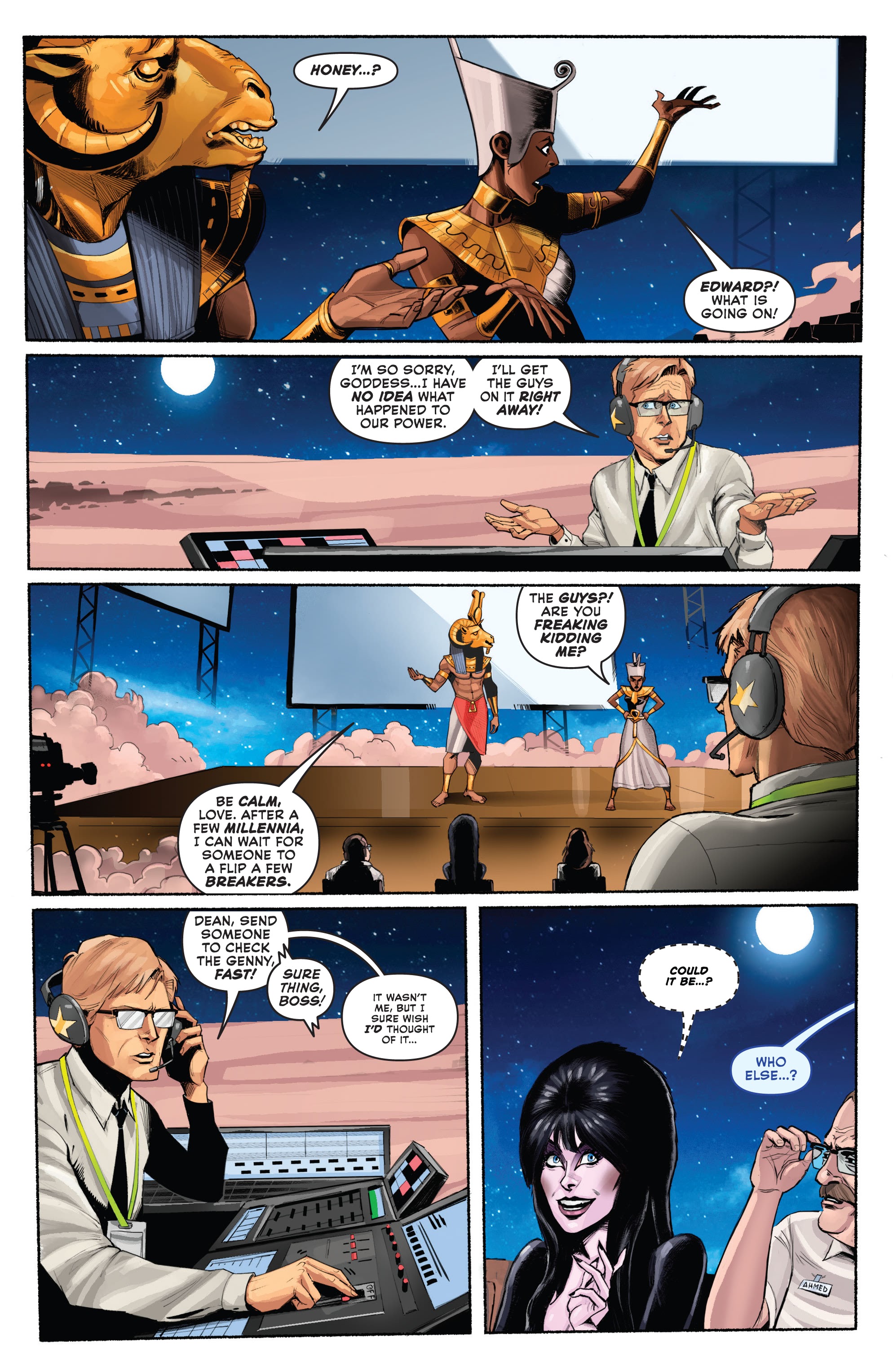 Read online Elvira Meets Vincent Price comic -  Issue #4 - 16