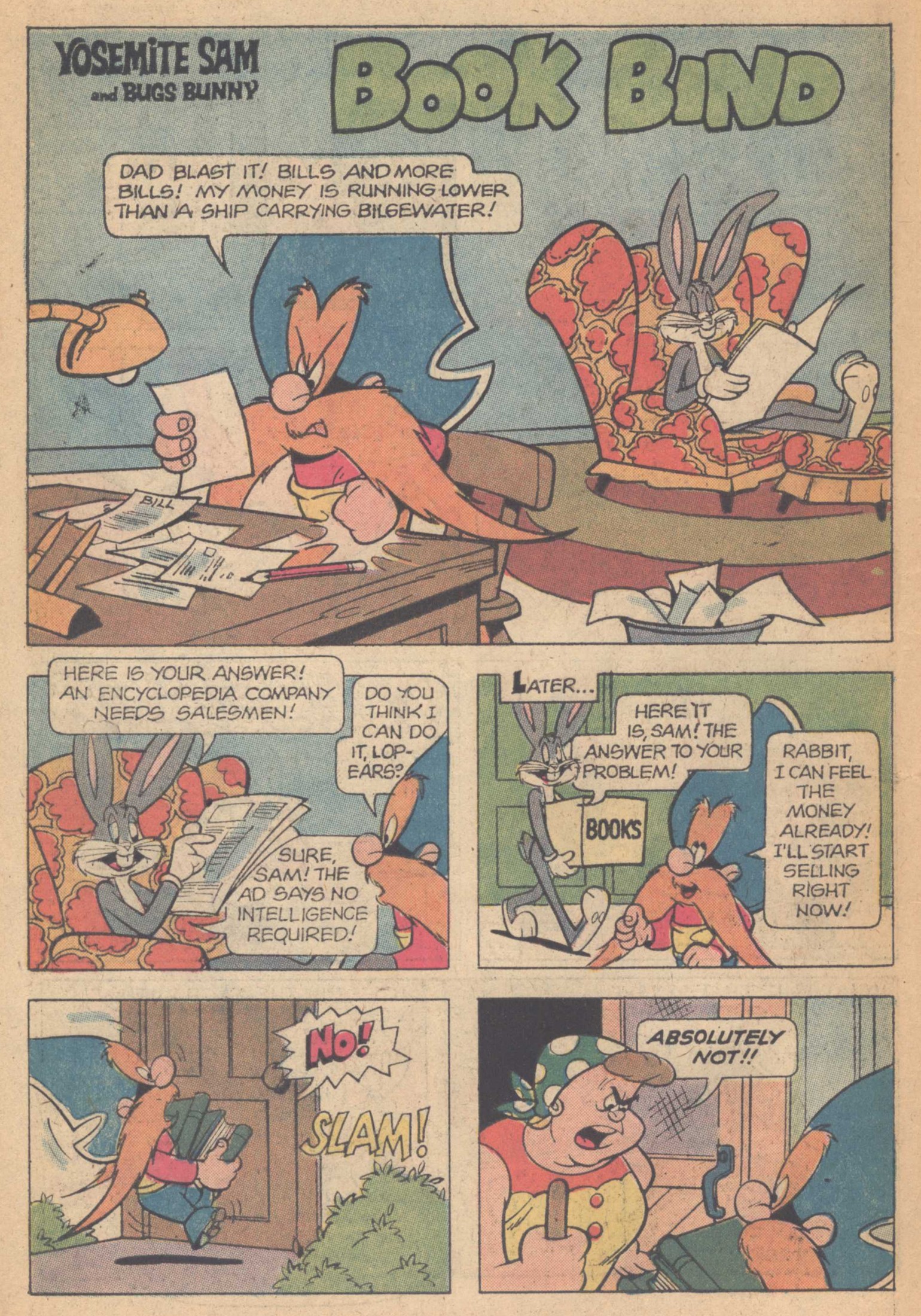 Read online Yosemite Sam and Bugs Bunny comic -  Issue #33 - 10