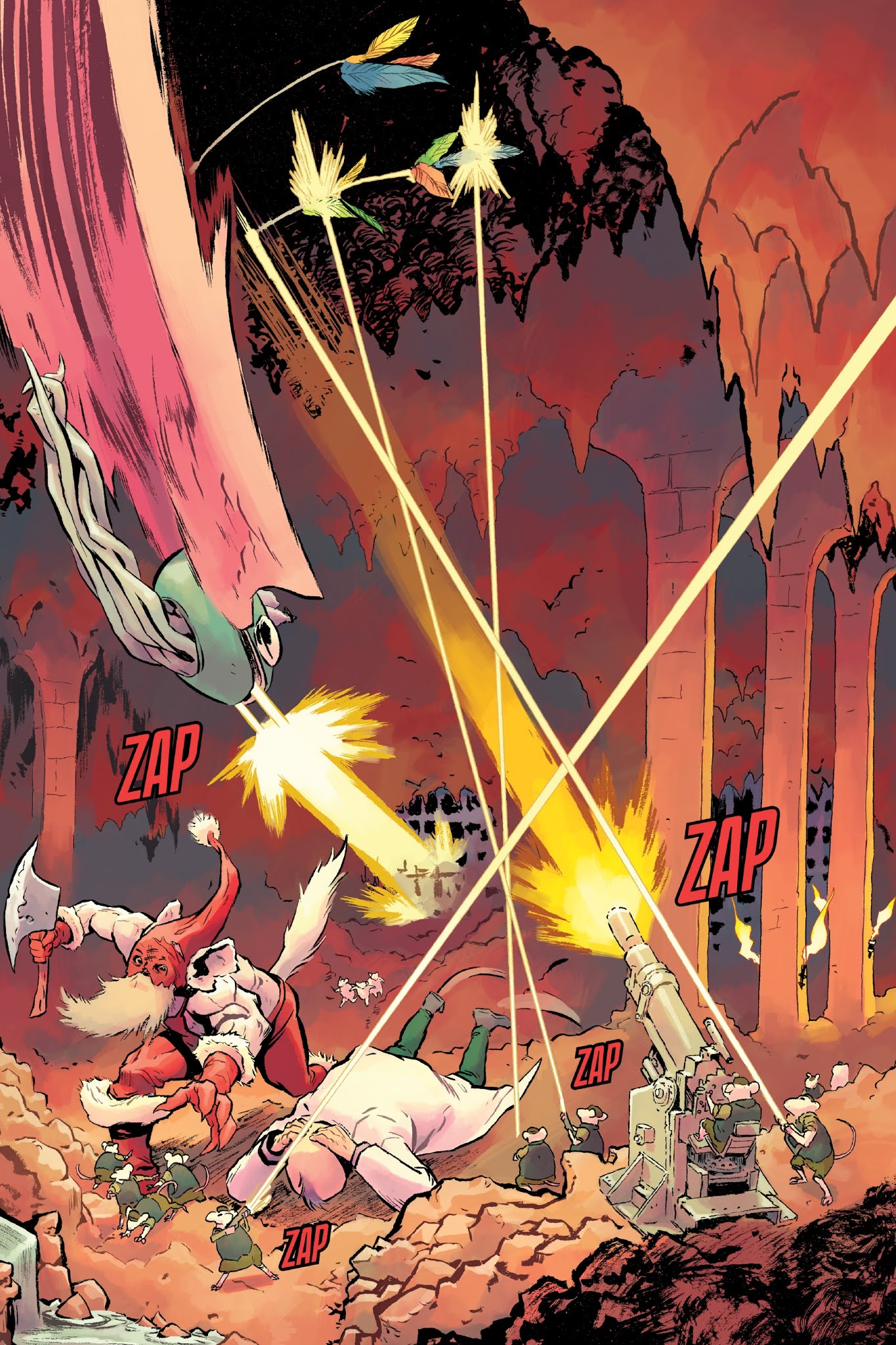 Read online Angel Catbird comic -  Issue # TPB 3 - 67