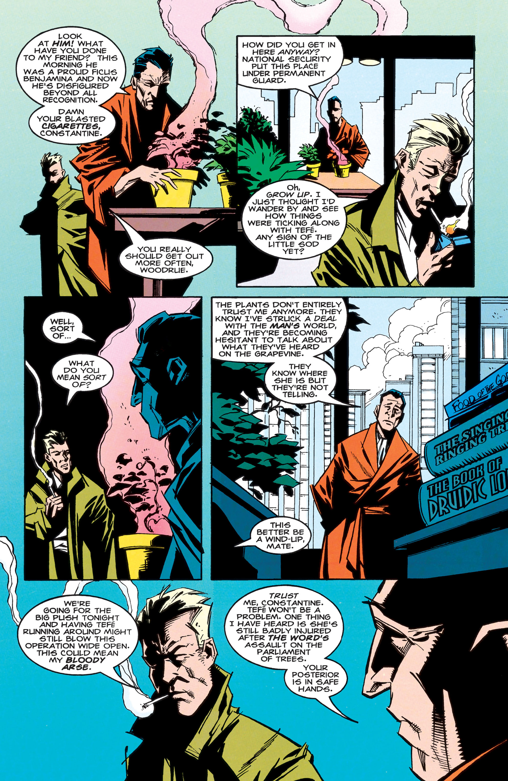 Read online Swamp Thing (1982) comic -  Issue # _TPB - Trial by Fire - 202